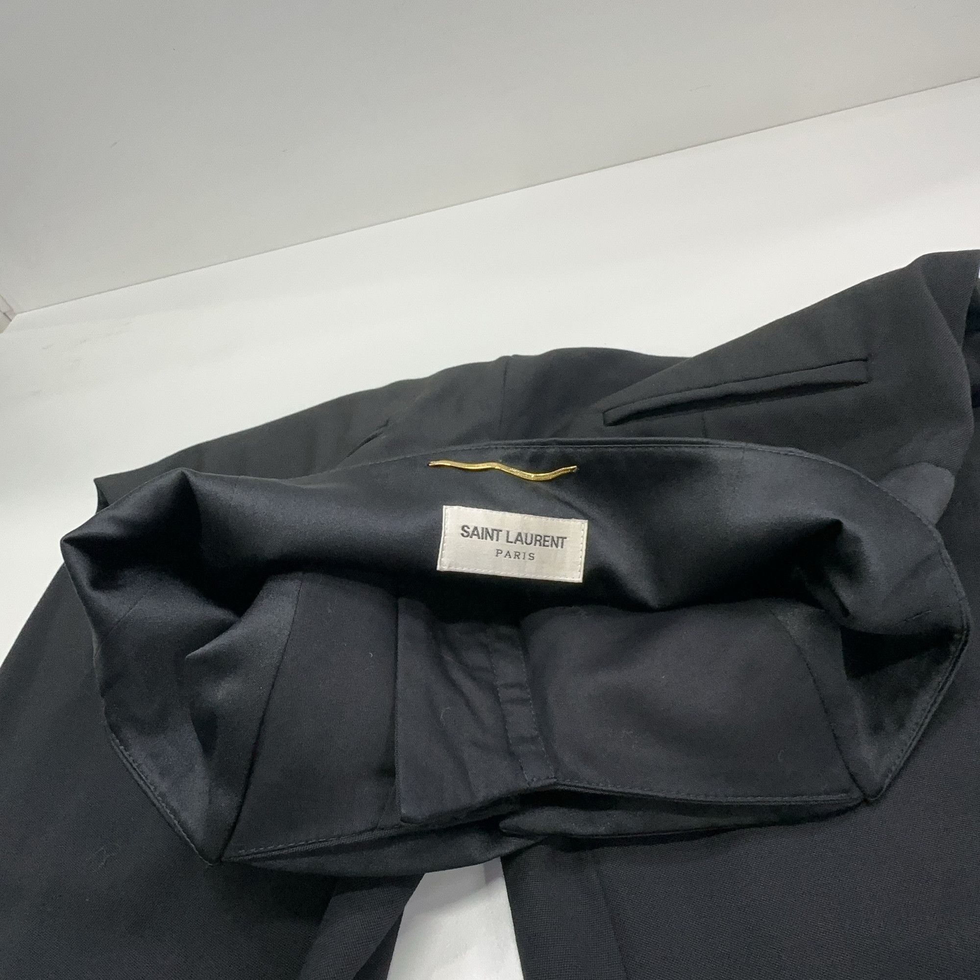 Saint Laurent Paris Saint Laurent High-Waist Trousers Size 38 Size 27" / US 4 / IT 40 - 5 Thumbnail