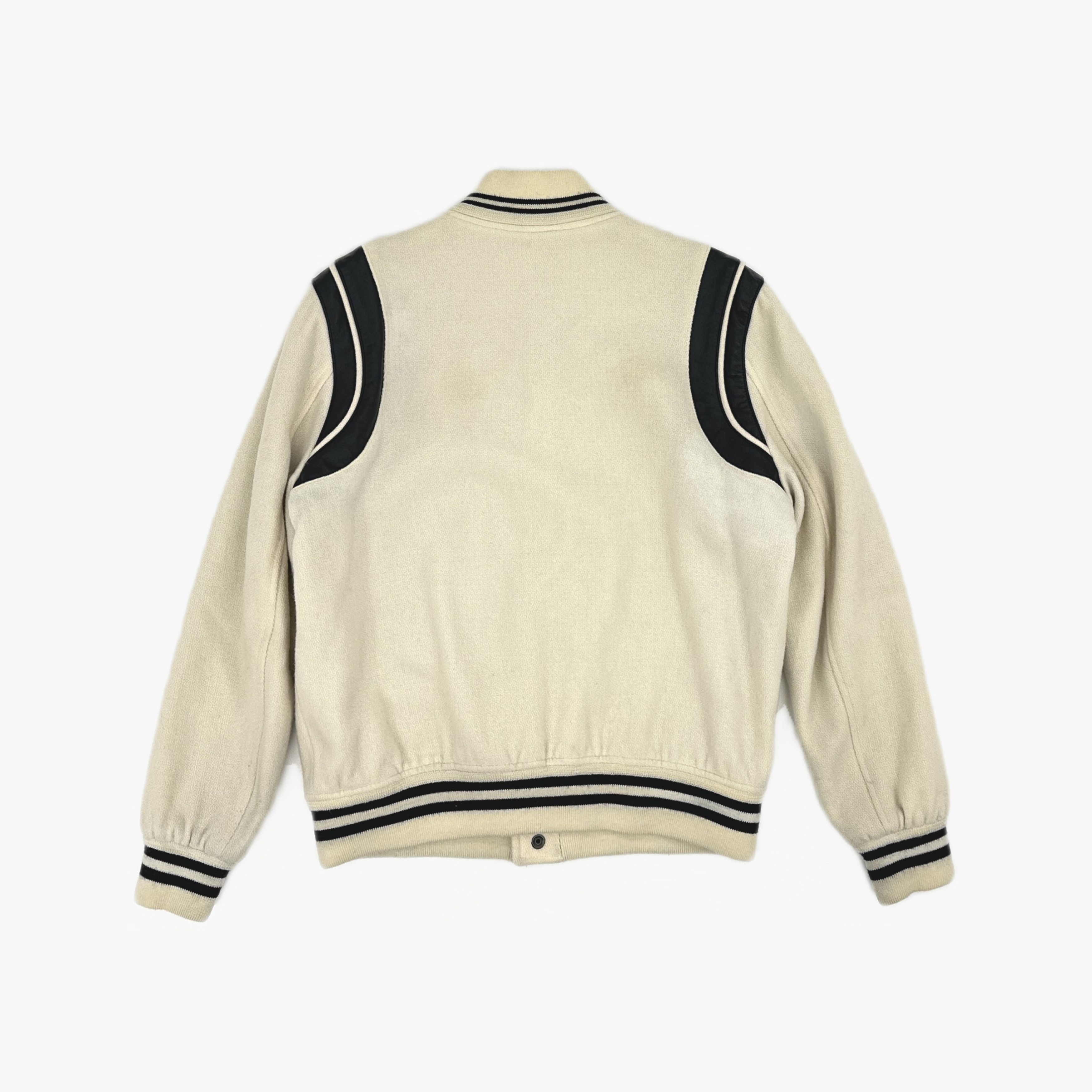 Saint Laurent Paris Saint Laurent Striped Varsity Jacket Size L Size US L / EU 52-54 / 3 - 2 Thumbnail