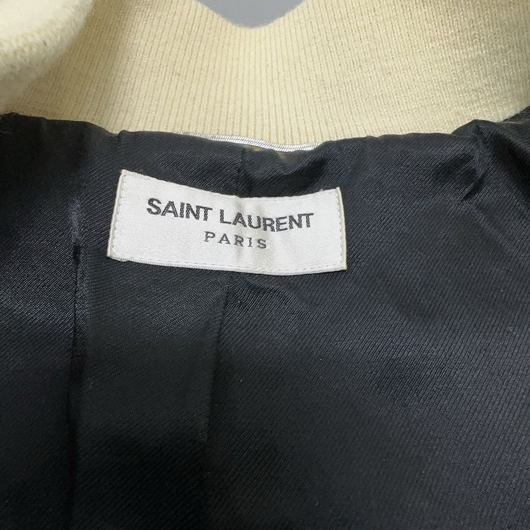 Saint Laurent Paris Saint Laurent Striped Varsity Jacket Size L Size US L / EU 52-54 / 3 - 4 Thumbnail