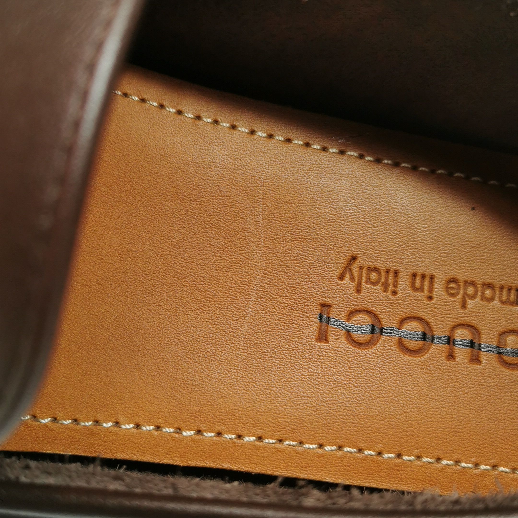 Gucci Gucci Men 9 Leather Size US 9 / EU 42 - 13 Thumbnail