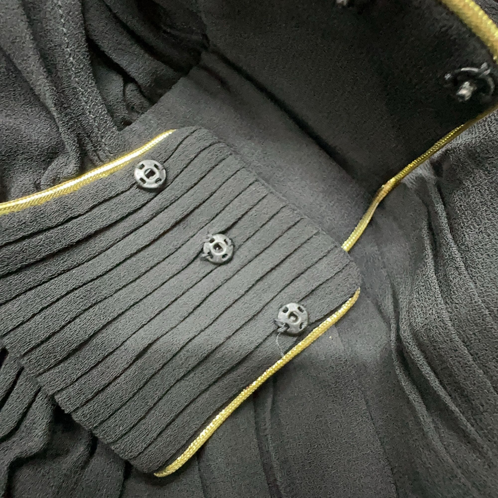 Saint Laurent Paris Saint Laurent Long Sleeve Midi Dress F40 Size M / US 6-8 / IT 42-44 - 9 Thumbnail