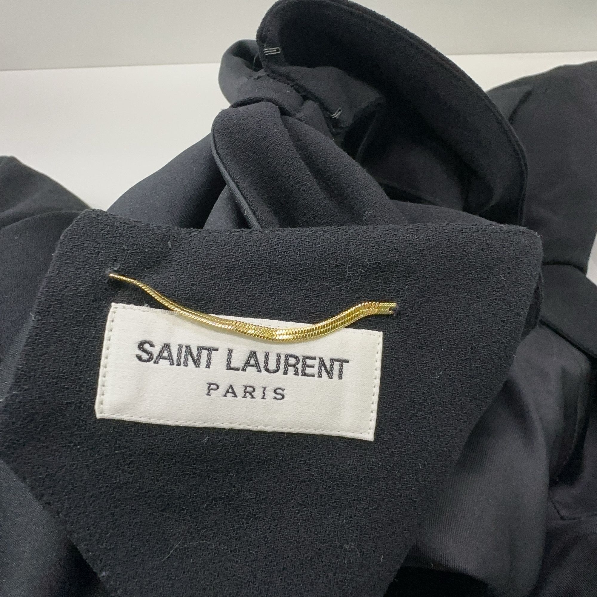Saint Laurent Paris Saint Laurent Bow Detail Mini Dress F42 Size M / US 6-8 / IT 42-44 - 4 Thumbnail
