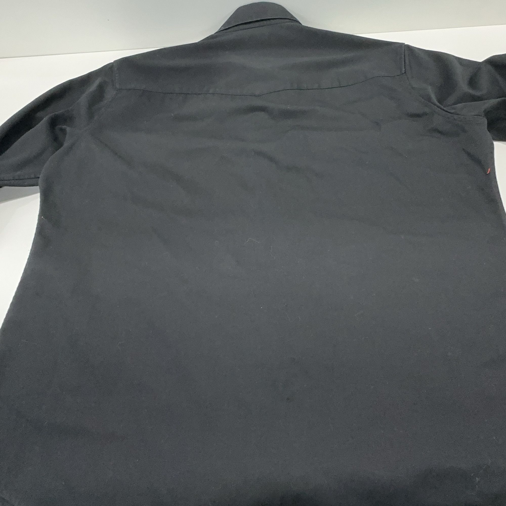 Saint Laurent Paris Saint Laurent Black Western Snap Button Shirt Size L Size US XS / EU 42 / 0 - 12 Thumbnail