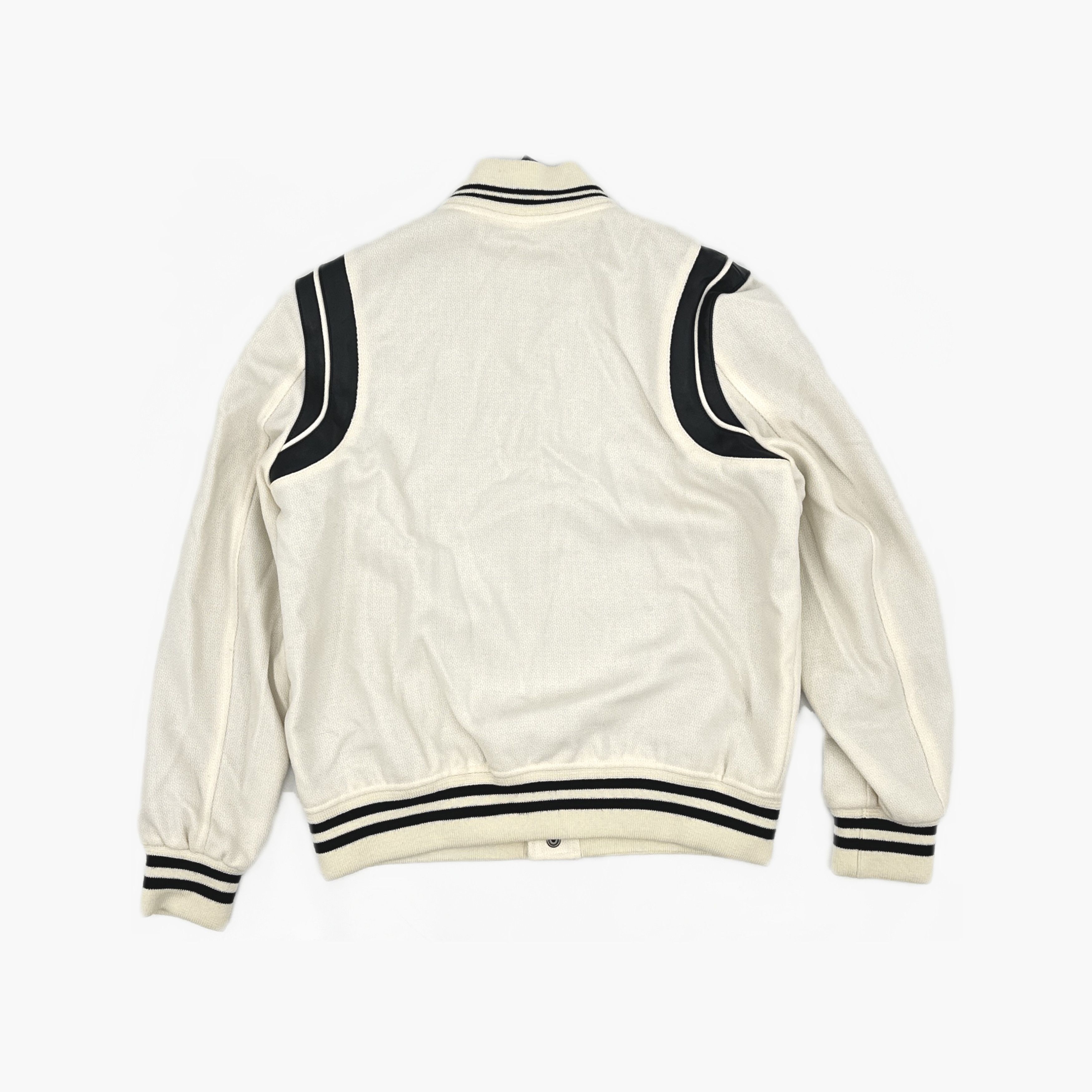 Saint Laurent Paris Saint Laurent Striped Trim Varsity Jacket Size M Size US M / EU 48-50 / 2 - 2 Thumbnail