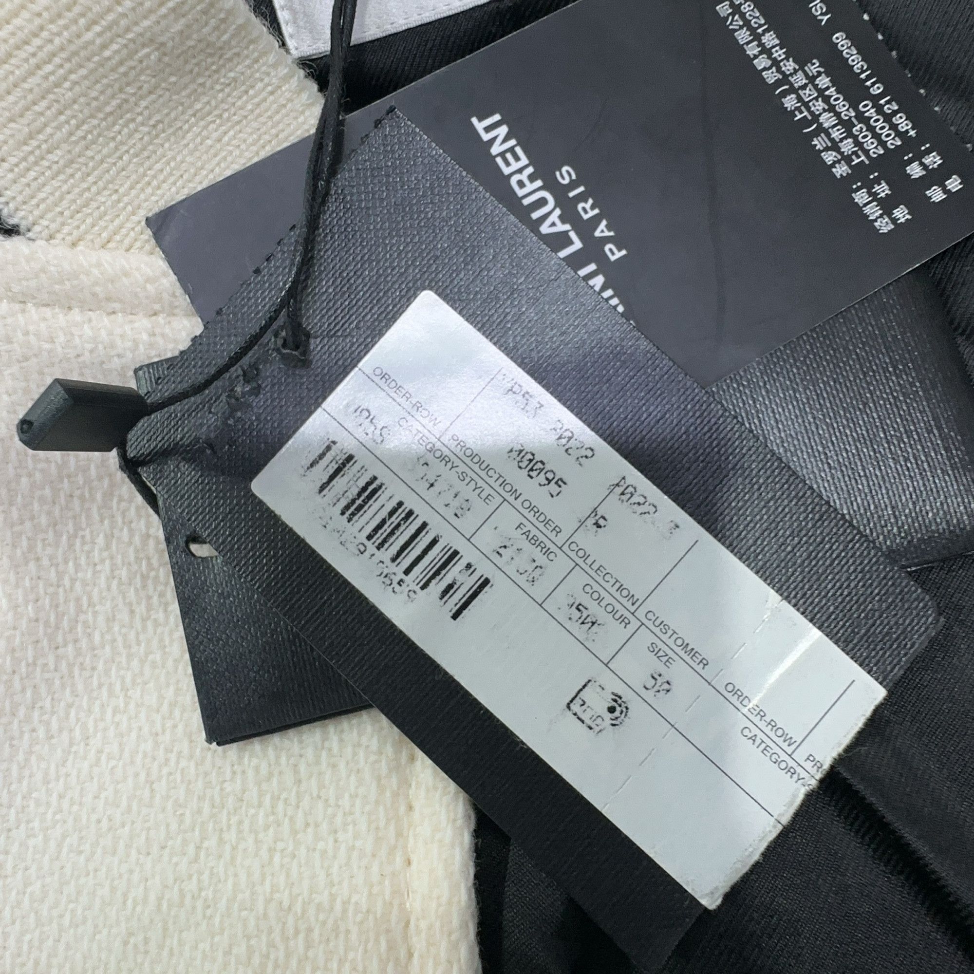 Saint Laurent Paris Saint Laurent Striped Trim Varsity Jacket Size M Size US M / EU 48-50 / 2 - 6 Thumbnail