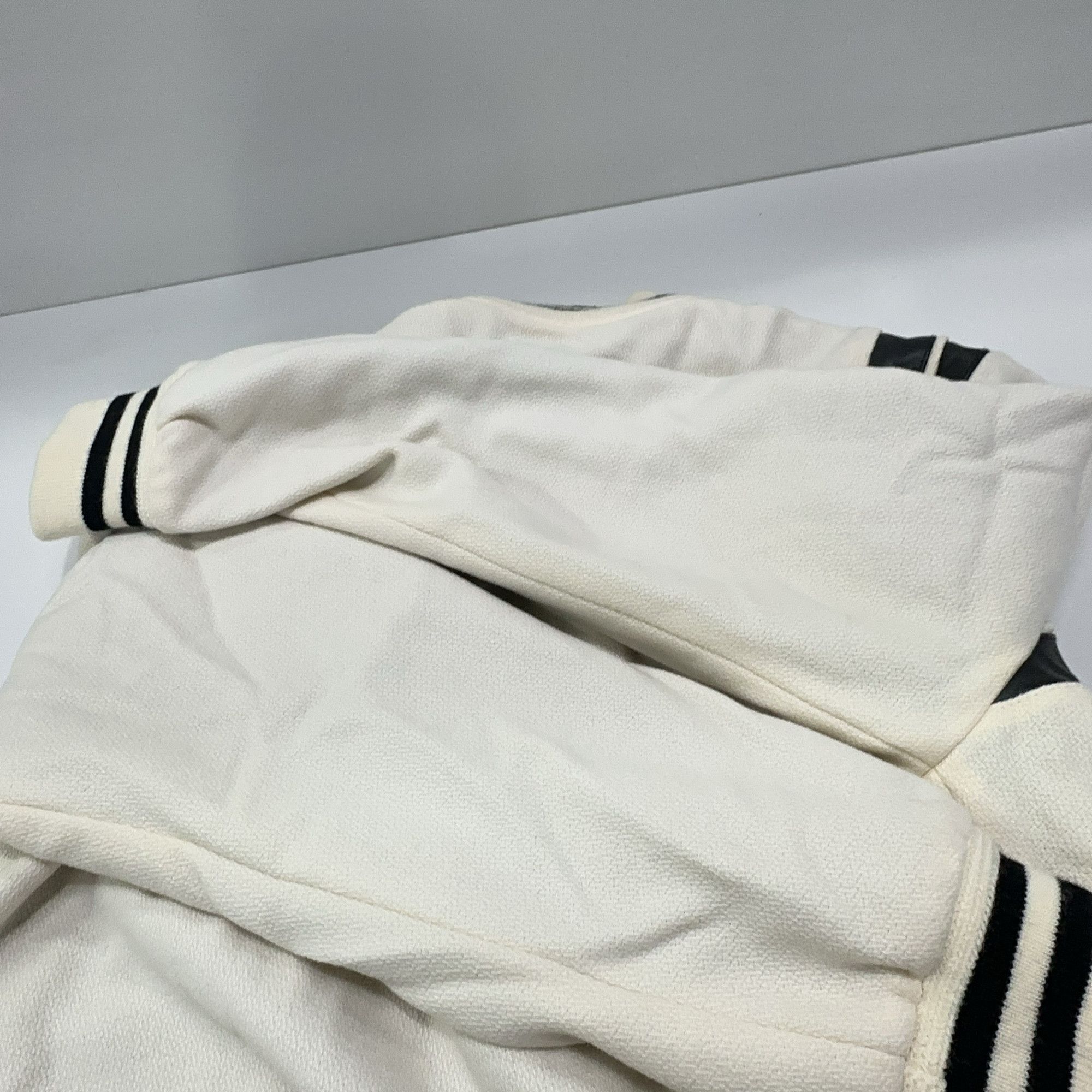 Saint Laurent Paris Saint Laurent Striped Trim Varsity Jacket Size M Size US M / EU 48-50 / 2 - 11 Thumbnail