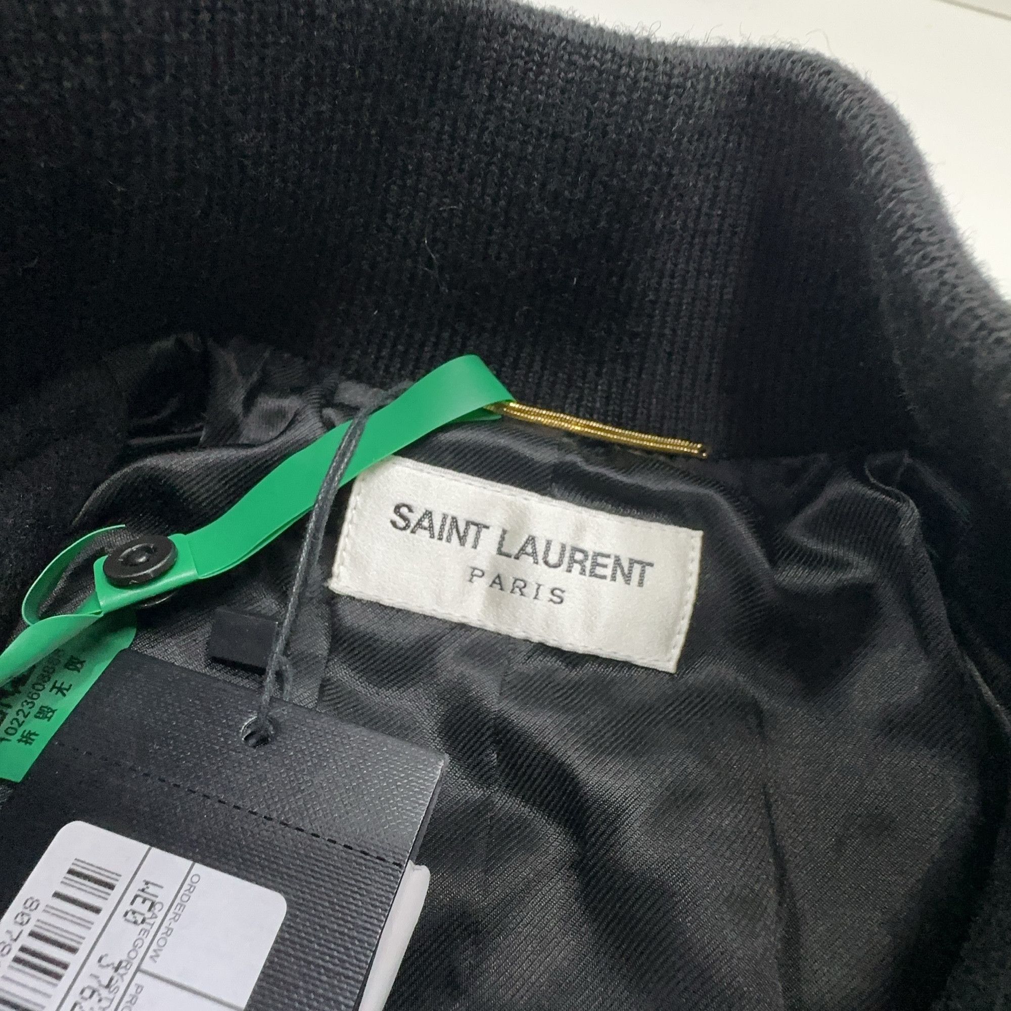 Saint Laurent Paris Saint Laurent Wool Varsity Jacket Size 40 Size M / US 6-8 / IT 42-44 - 4 Thumbnail