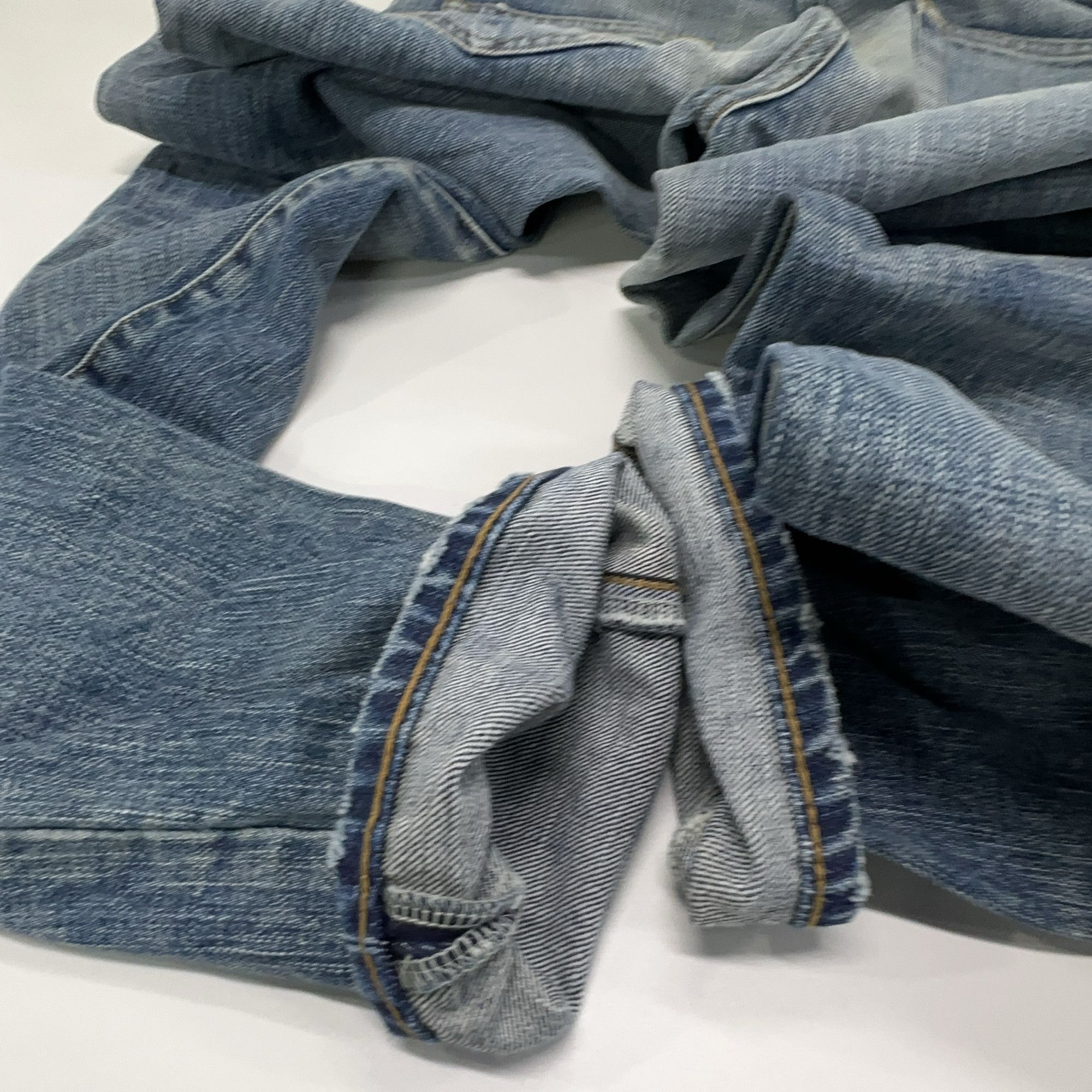 Saint Laurent Paris Saint Laurent Distressed Denim Jeans Size 31 Size US 31 - 10 Thumbnail