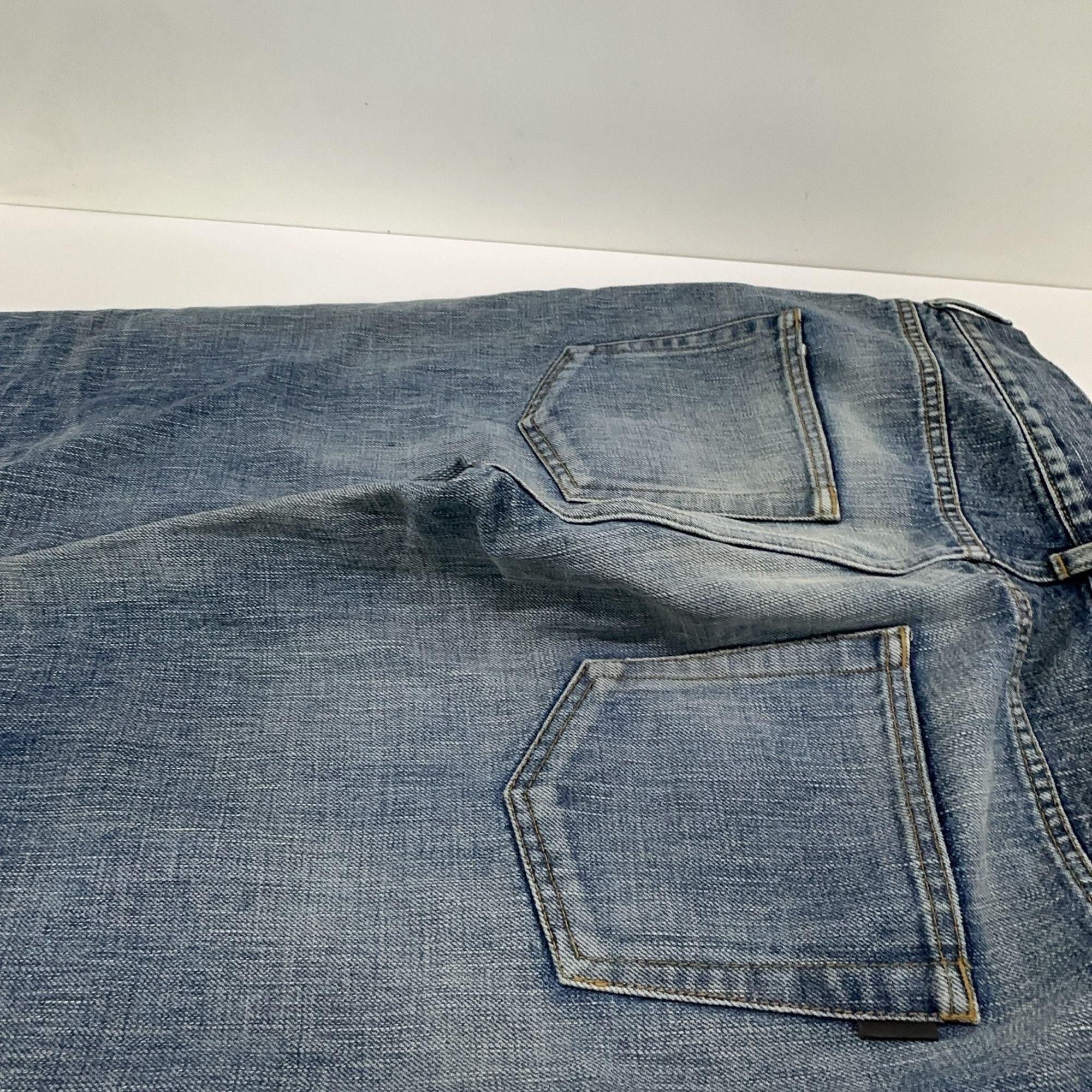 Saint Laurent Paris Saint Laurent Distressed Denim Jeans Size 31 Size US 31 - 11 Thumbnail