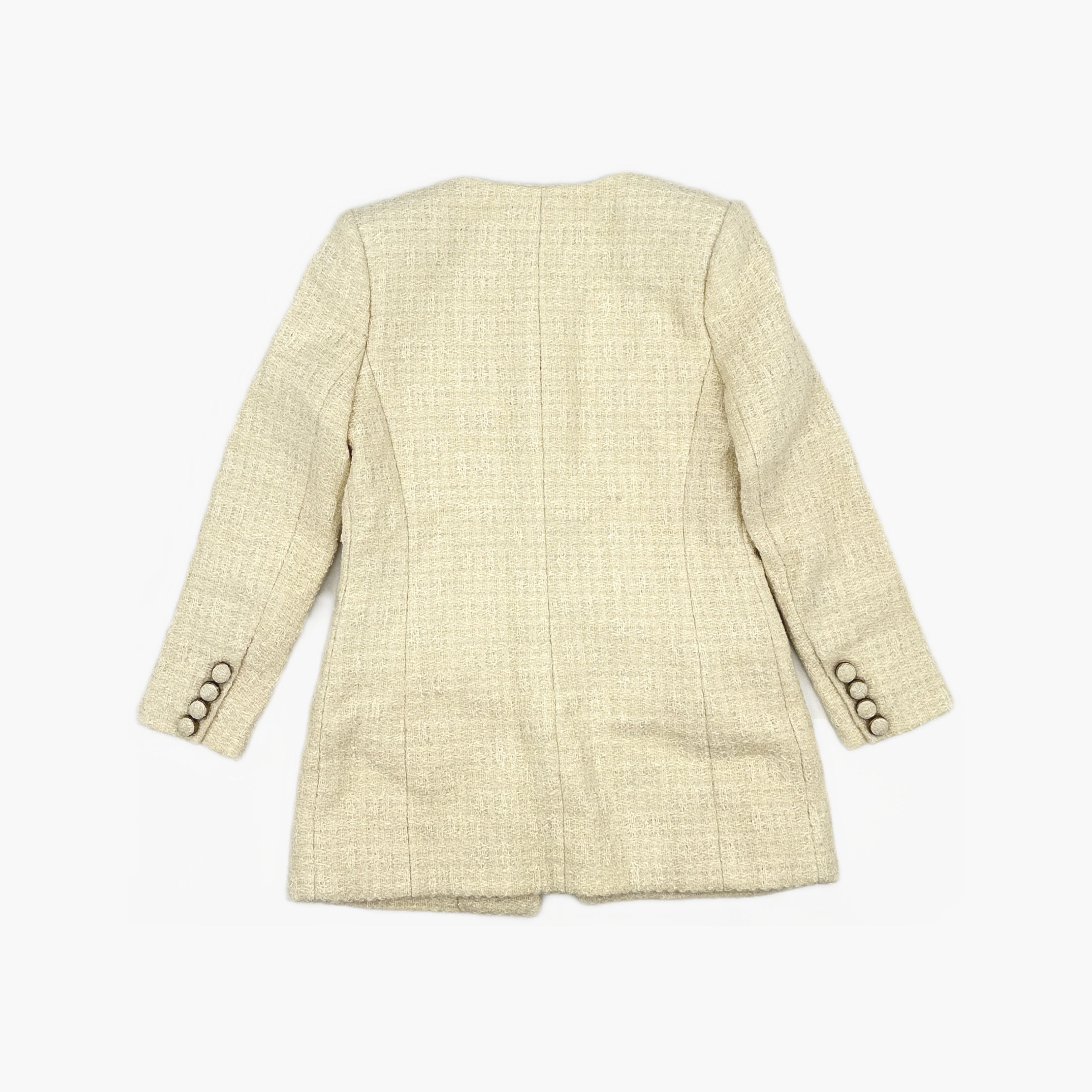 Saint Laurent Paris Saint Laurent Tweed Jacket Size 38 Size S / US 4 / IT 40 - 2 Thumbnail