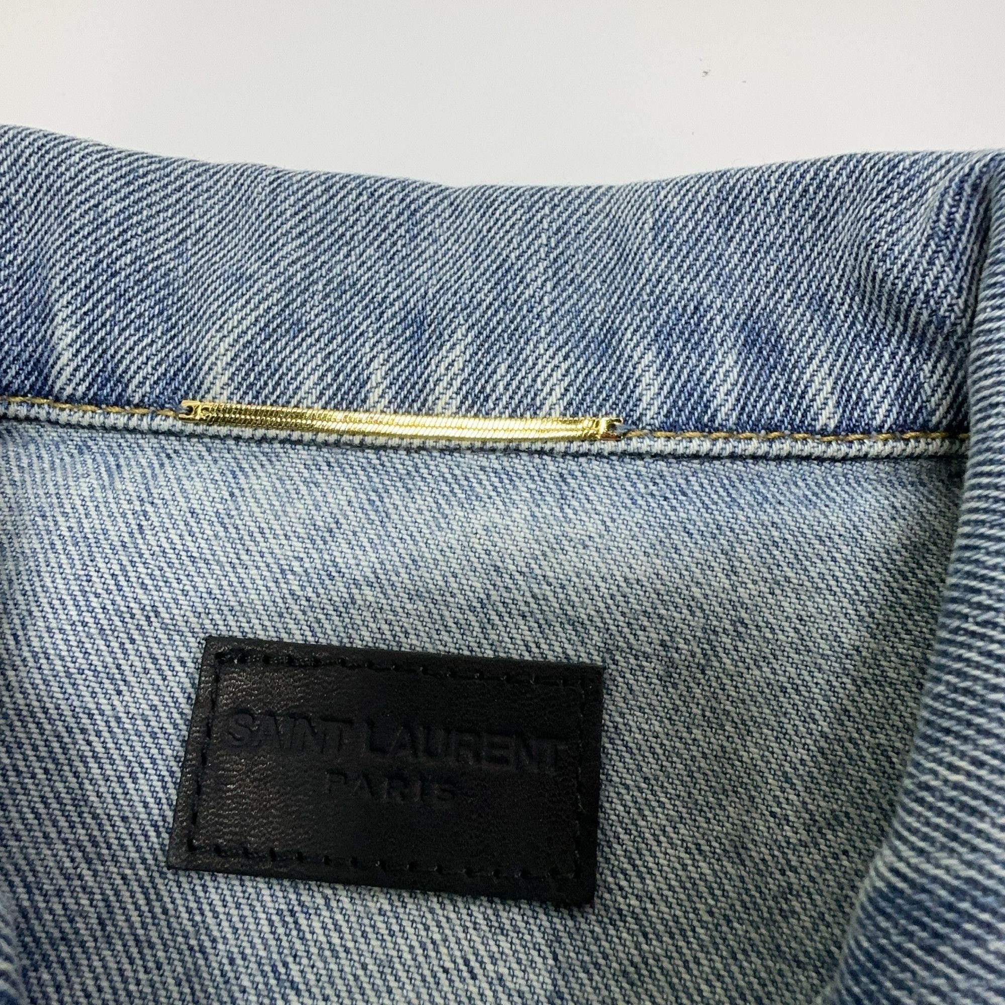 Saint Laurent Paris Saint Laurent Sleeveless Denim Dress Size 36 Size XS / US 0-2 / IT 36-38 - 4 Thumbnail