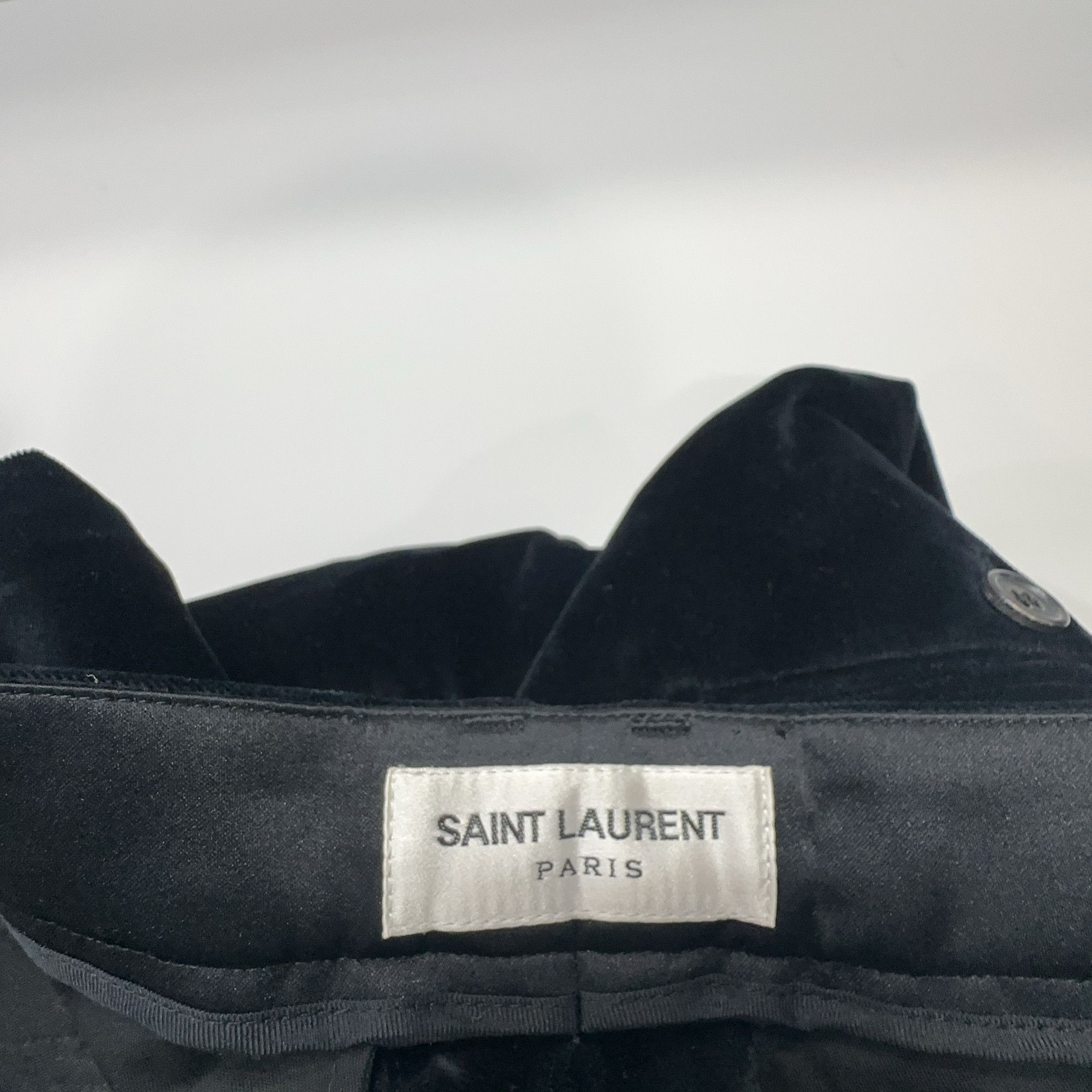 Saint Laurent Paris Saint Laurent Velvet Pants Size F34 Size 25" / US 0 / IT 36 - 3 Thumbnail