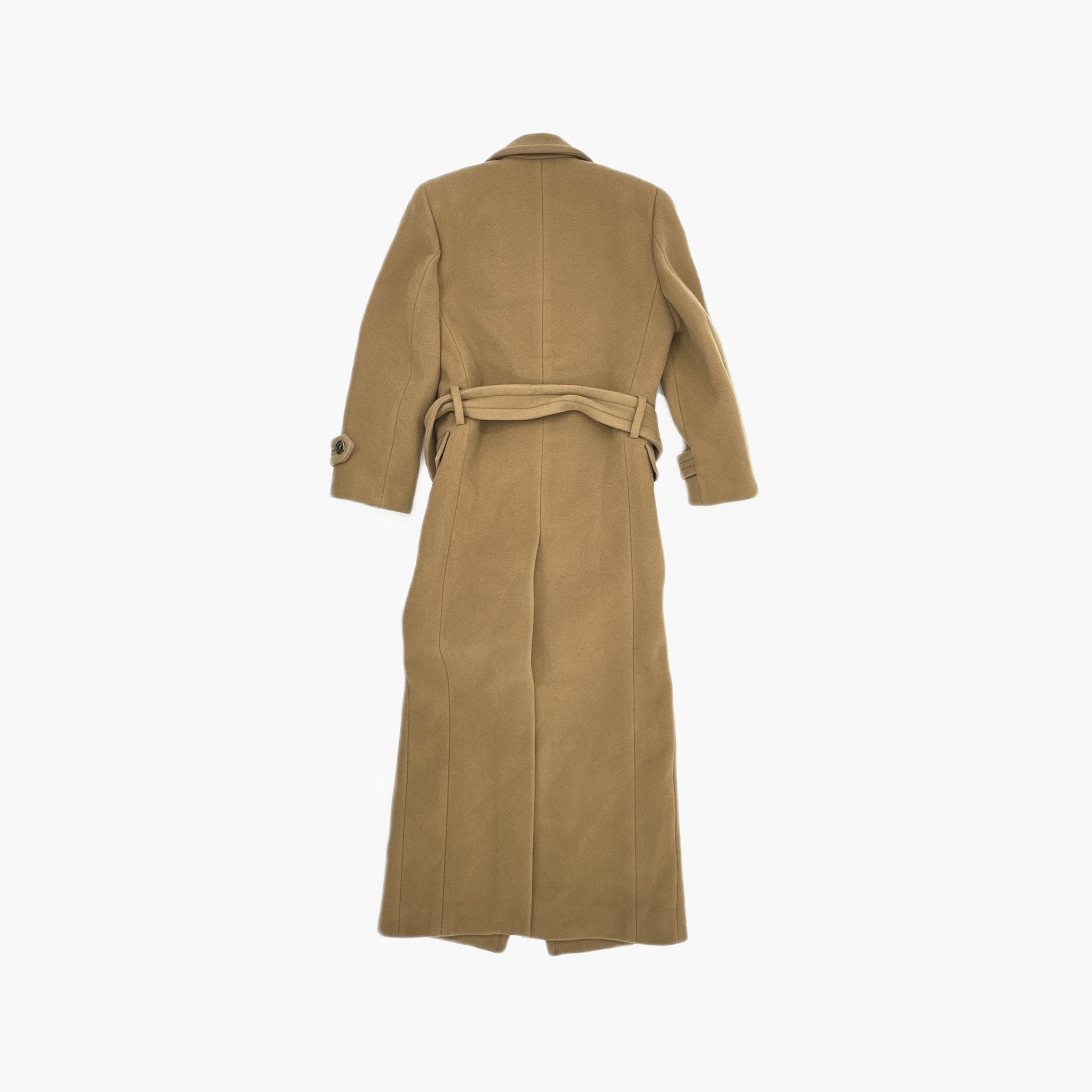 Saint Laurent Paris Saint Laurent Camel Wool Coat Size 40 Size M / US 6-8 / IT 42-44 - 2 Thumbnail