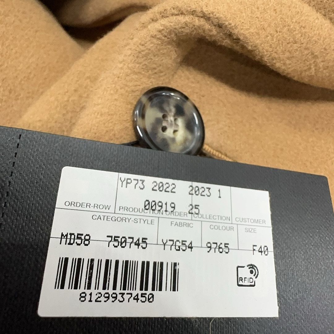 Saint Laurent Paris Saint Laurent Camel Wool Coat Size 40 Size M / US 6-8 / IT 42-44 - 4 Thumbnail