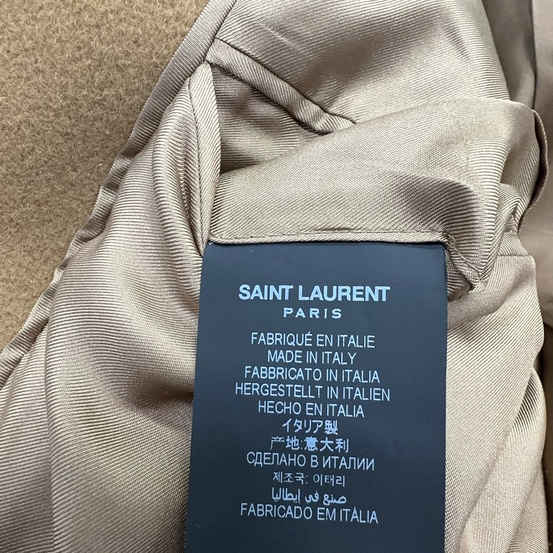 Saint Laurent Paris Saint Laurent Camel Wool Coat Size 40 Size M / US 6-8 / IT 42-44 - 5 Thumbnail