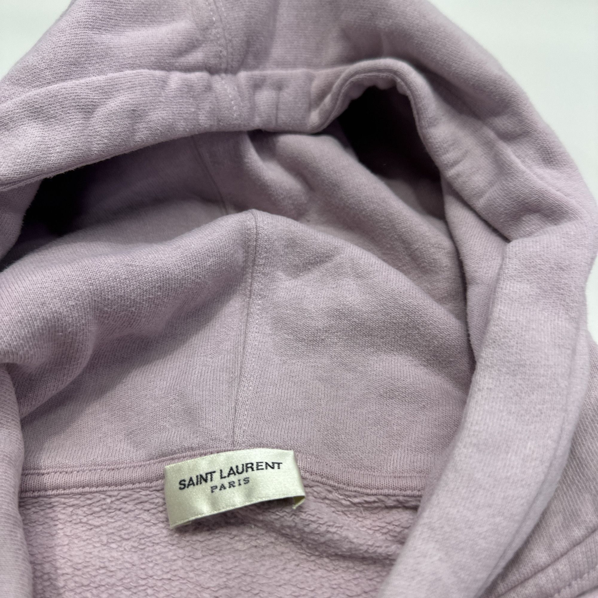 Saint Laurent Paris Saint Laurent Logo Hoodie Size S Size S / US 4 / IT 40 - 3 Thumbnail