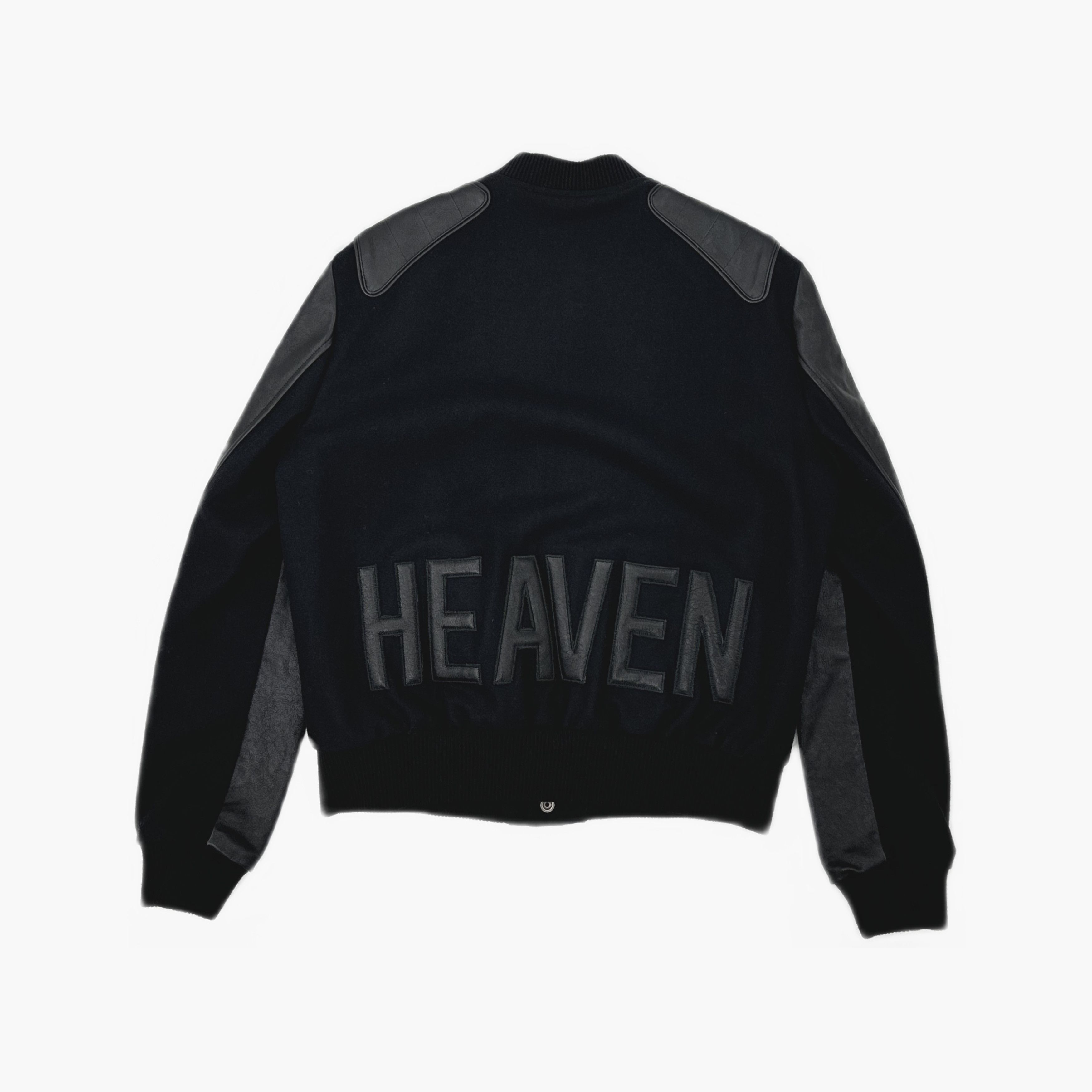 Saint Laurent Paris Saint Laurent Heaven Wool Leather Varsity Jacket Size M Size US M / EU 48-50 / 2 - 2 Thumbnail