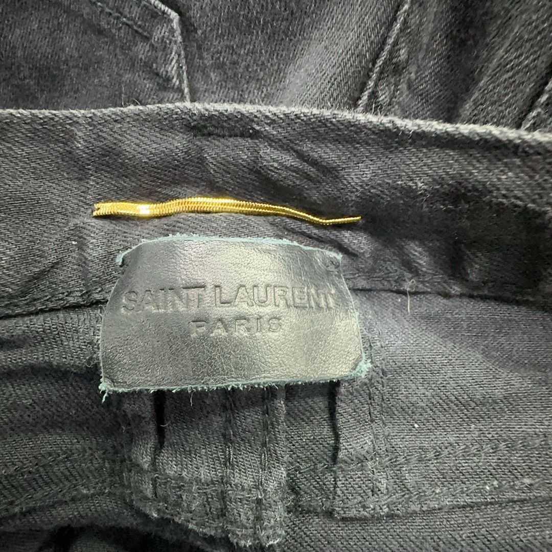 Saint Laurent Paris Saint Laurent D01 Distressed Denim Size 28 Size US 28 / EU 44 - 3 Thumbnail