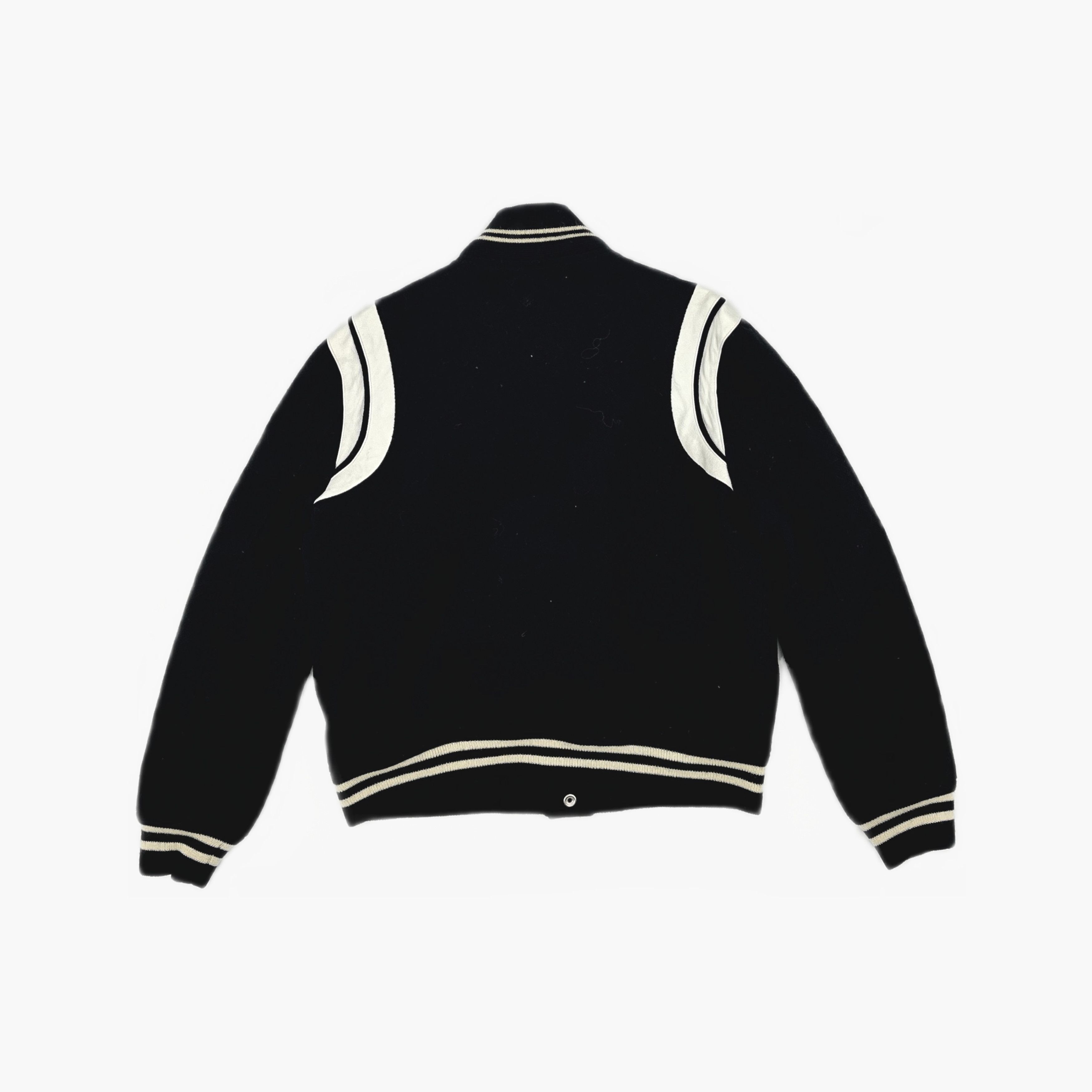 Saint Laurent Paris Saint Laurent Wool Varsity Jacket Size M Size US M / EU 48-50 / 2 - 2 Thumbnail