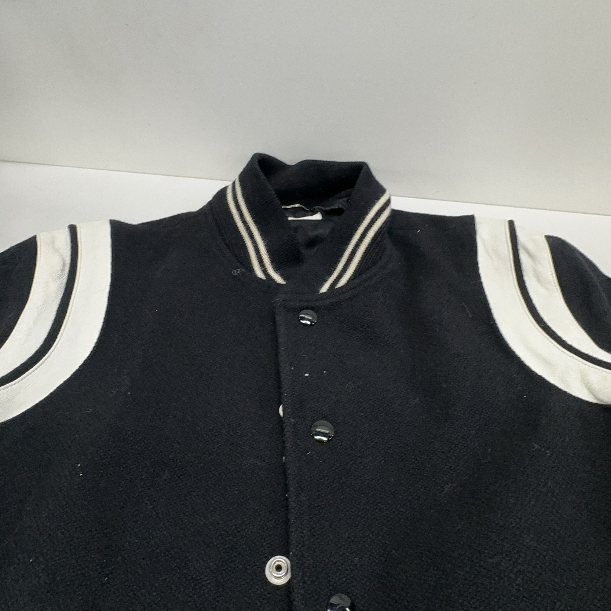 Saint Laurent Paris Saint Laurent Wool Varsity Jacket Size M Size US M / EU 48-50 / 2 - 6 Thumbnail
