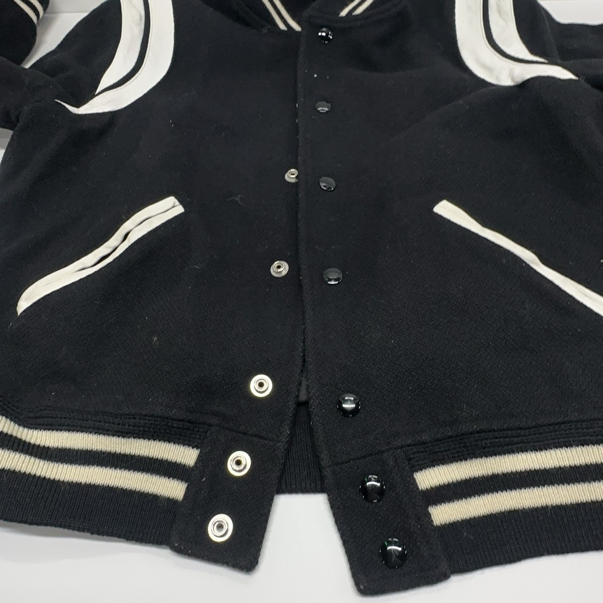 Saint Laurent Paris Saint Laurent Wool Varsity Jacket Size M Size US M / EU 48-50 / 2 - 7 Thumbnail