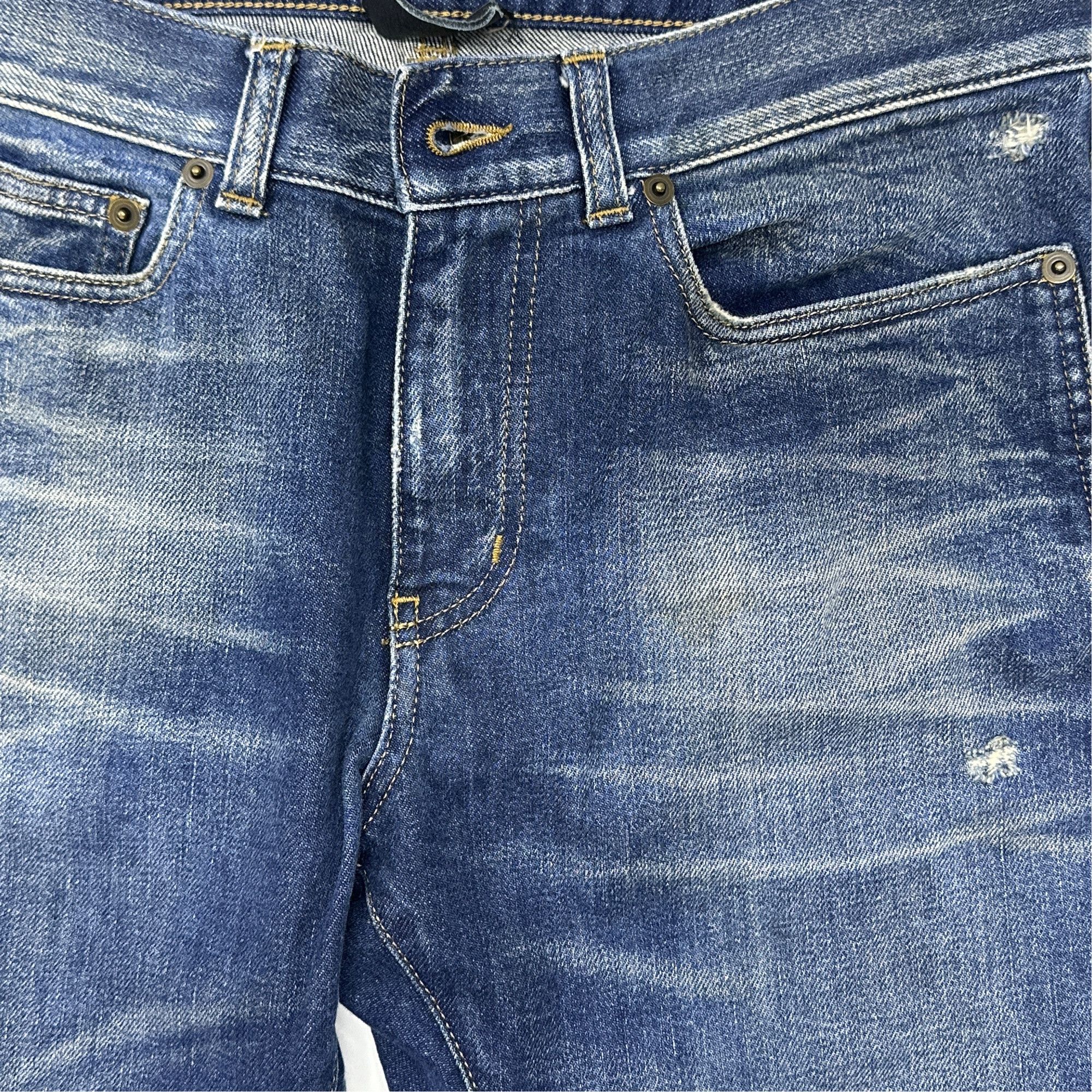 Saint Laurent Paris Saint Laurent Faded Denim Jeans Size 30 Size US 30 / EU 46 - 6 Thumbnail