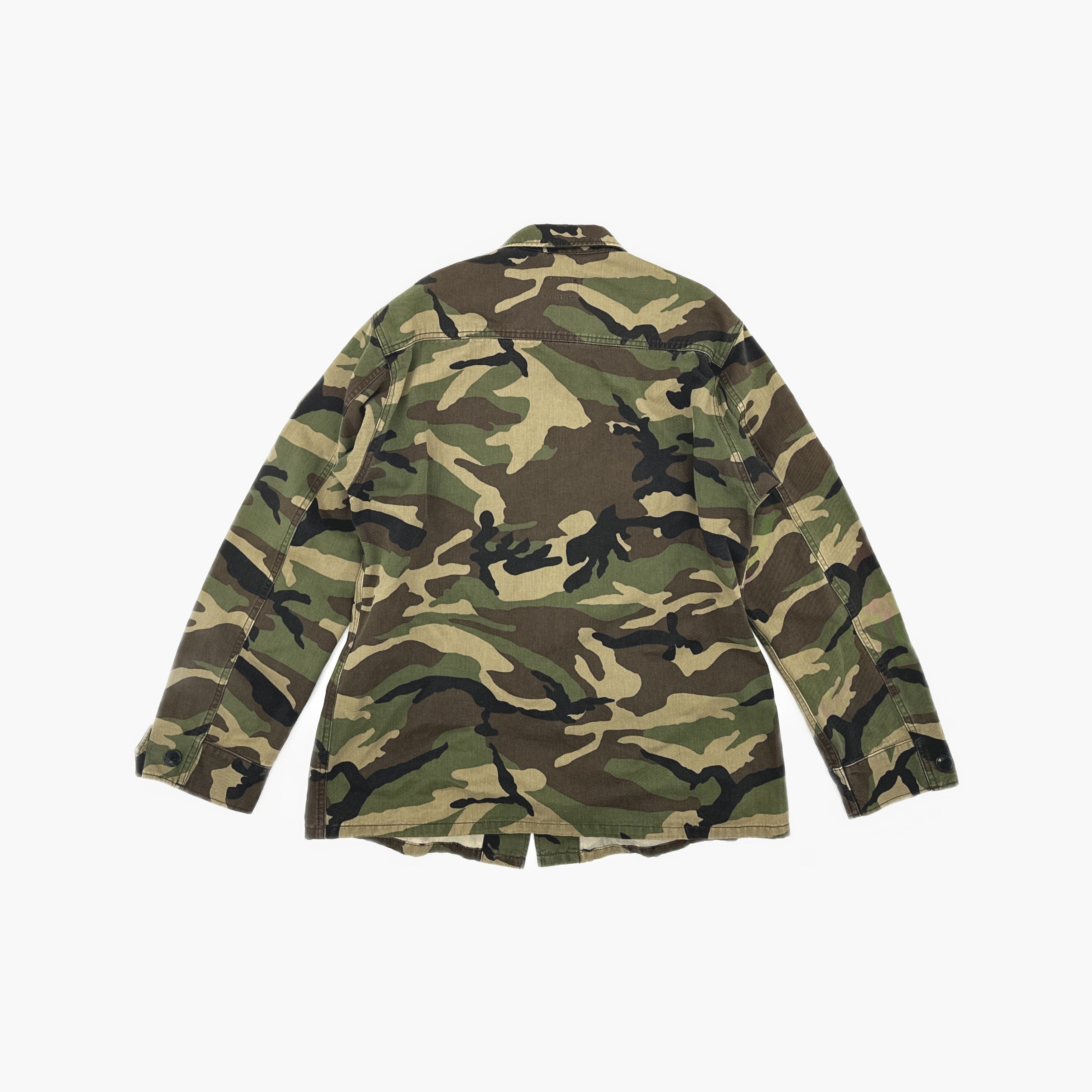 Saint Laurent Paris Saint Laurent Camouflage Patch Field Jacket Size S Size US S / EU 44-46 / 1 - 2 Thumbnail