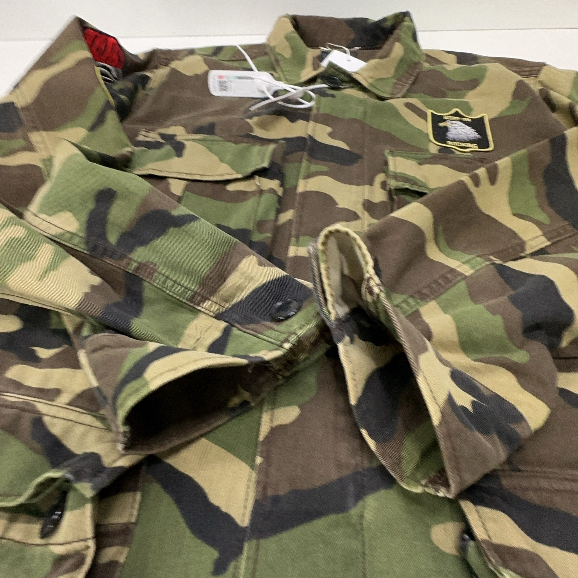Saint Laurent Paris Saint Laurent Camouflage Patch Field Jacket Size S Size US S / EU 44-46 / 1 - 10 Thumbnail