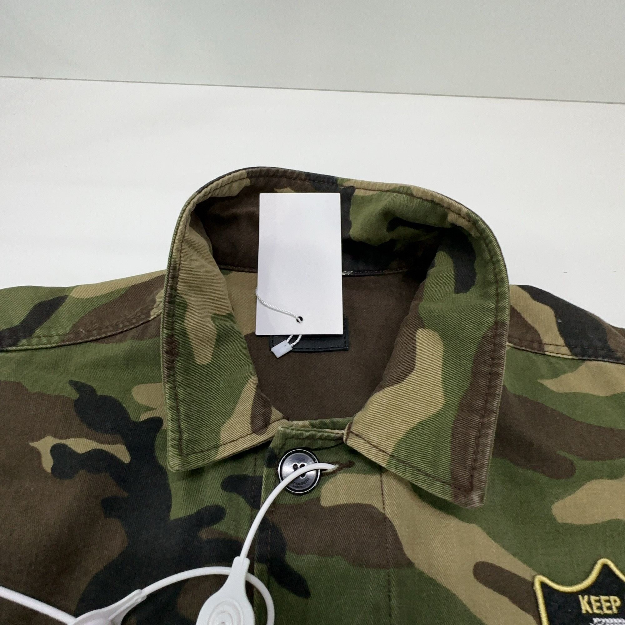 Saint Laurent Paris Saint Laurent Camouflage Patch Field Jacket Size S Size US S / EU 44-46 / 1 - 7 Thumbnail