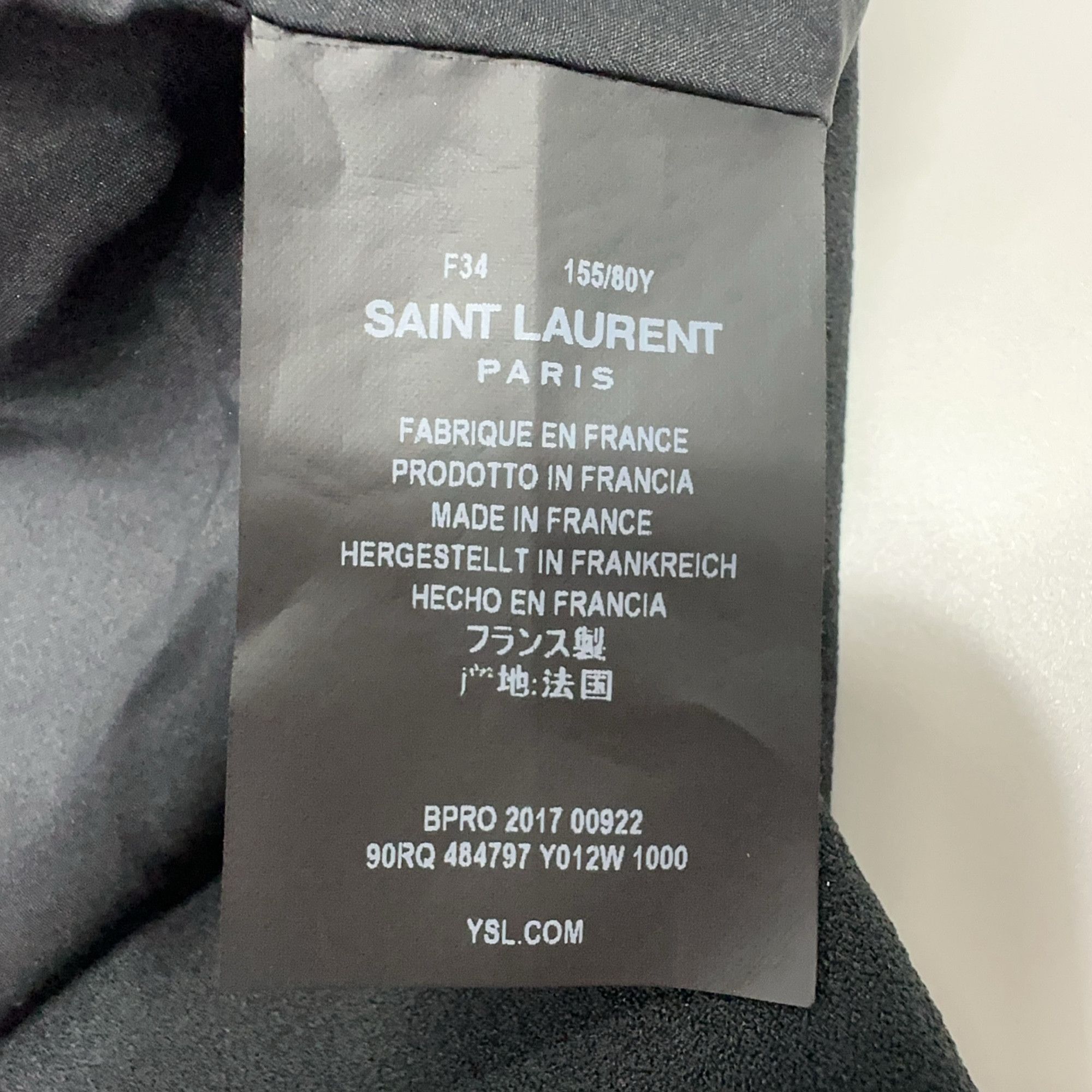 Saint Laurent Paris Saint Laurent Black Flare Mini Dress Size 34 Size XS / US 0-2 / IT 36-38 - 4 Thumbnail