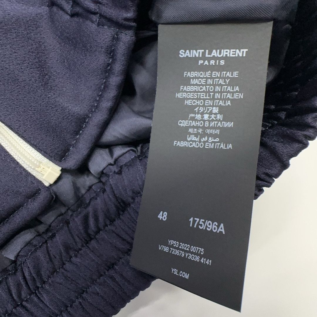 Saint Laurent Paris Saint Laurent Piping Zip-up Track Jacket Size 48 Size US M / EU 48-50 / 2 - 3 Thumbnail