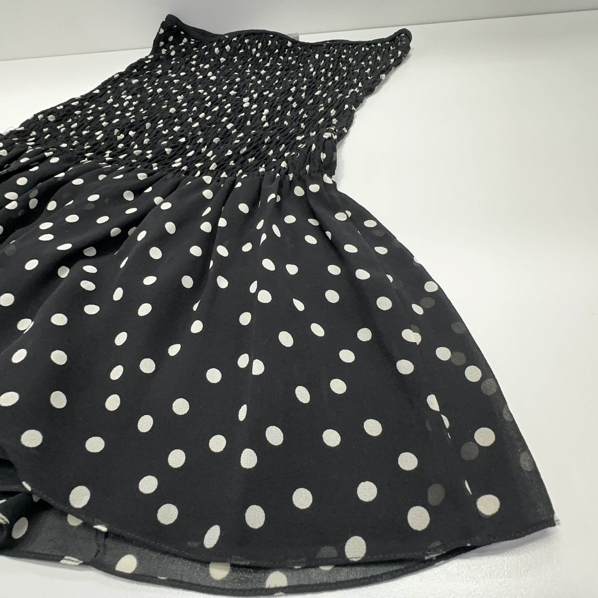 Saint Laurent Paris Saint Laurent Polka Dot Mini Dress Size 36 Size XS / US 0-2 / IT 36-38 - 6 Thumbnail