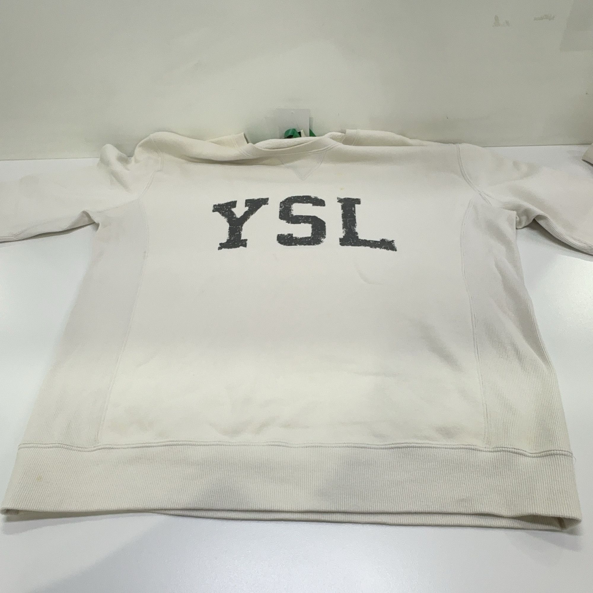 Saint Laurent Paris Saint Laurent YSL Logo Sweatshirt Size L Size US L / EU 52-54 / 3 - 7 Thumbnail