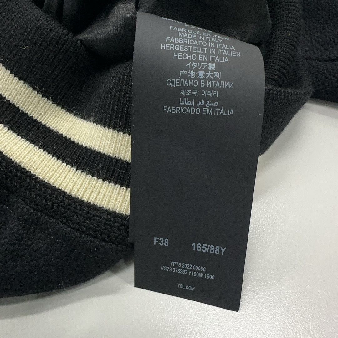 Saint Laurent Paris Saint Laurent Teddy Varsity Jacket Size 38 Size S / US 4 / IT 40 - 5 Thumbnail