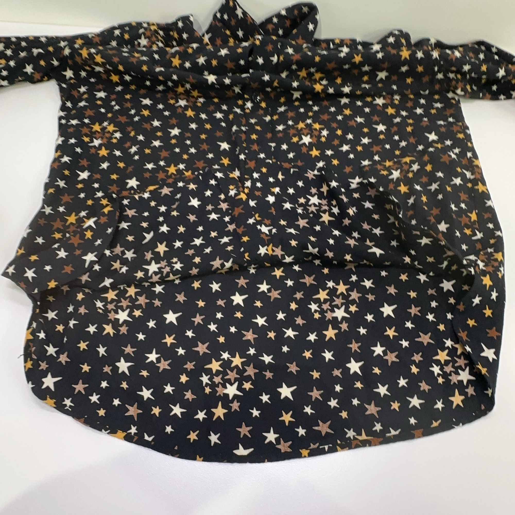 Saint Laurent Paris Saint Laurent Star Print Shirt Size M Size US XXS / EU 40 - 13 Thumbnail