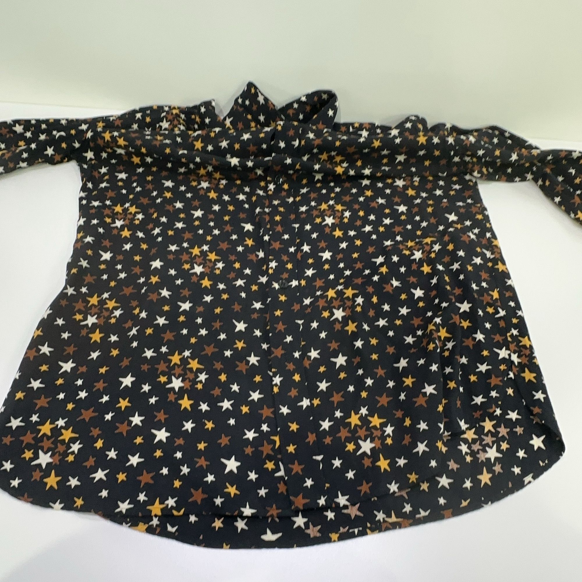 Saint Laurent Paris Saint Laurent Star Print Shirt Size M Size US XXS / EU 40 - 12 Thumbnail
