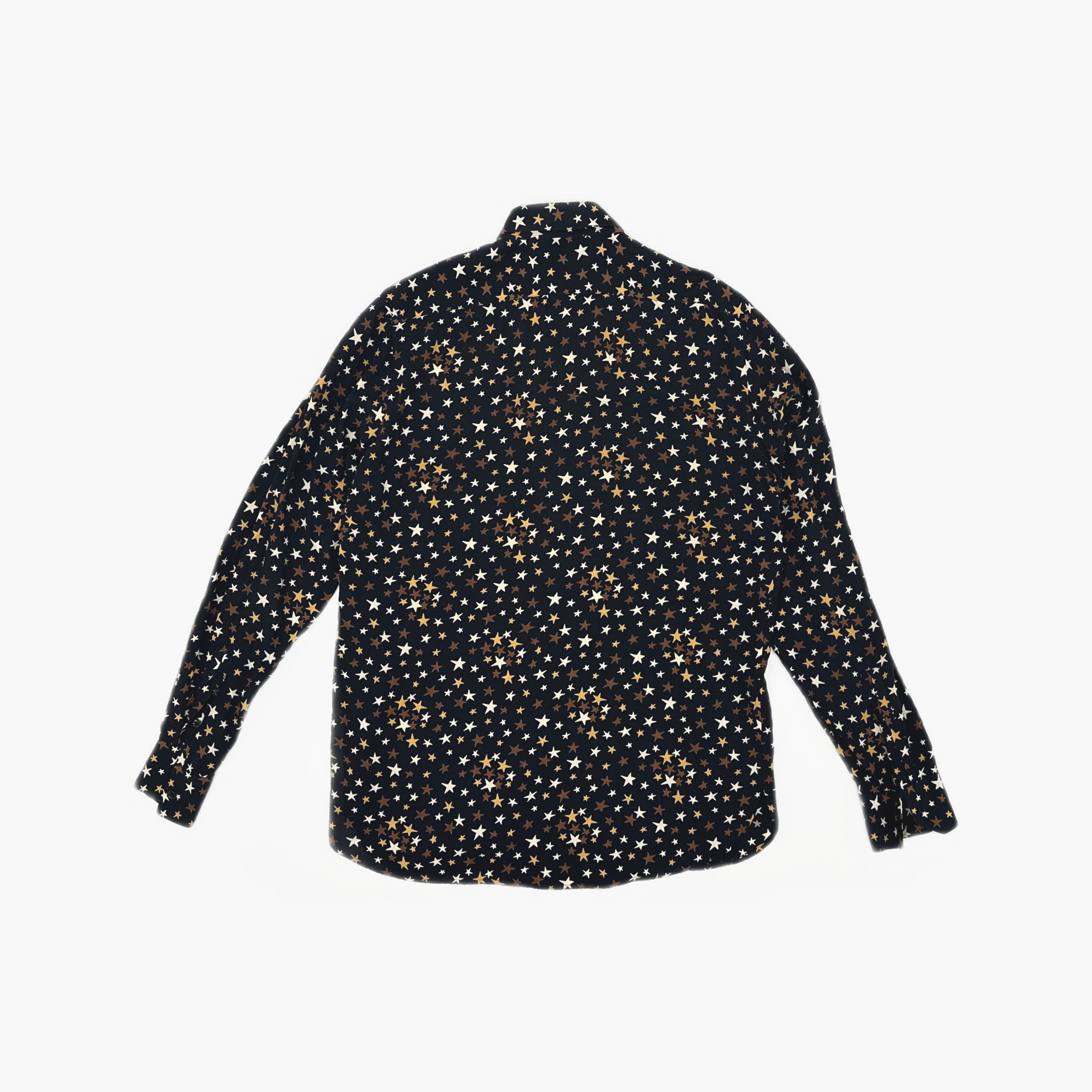 Saint Laurent Paris Saint Laurent Star Print Shirt Size M Size US XXS / EU 40 - 2 Thumbnail