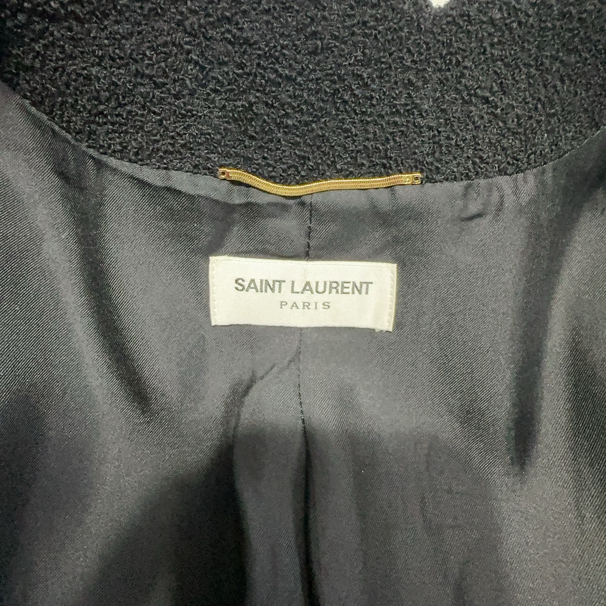 Saint Laurent Paris Saint Laurent Heart Button Wool Jacket F38 Size S / US 4 / IT 40 - 3 Thumbnail