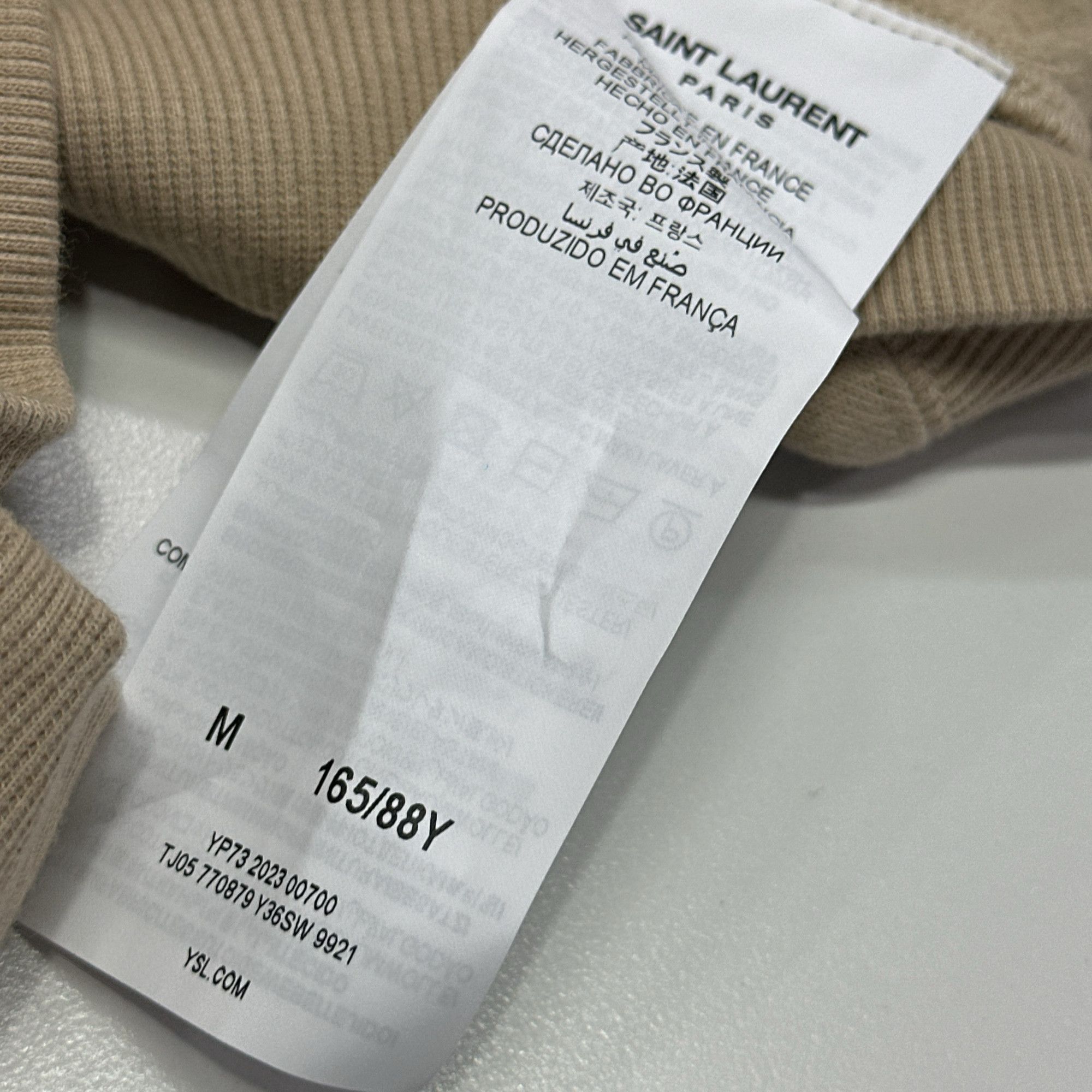 Saint Laurent Paris Saint Laurent Crewneck Sweatshirt Size M Size M / US 6-8 / IT 42-44 - 4 Thumbnail