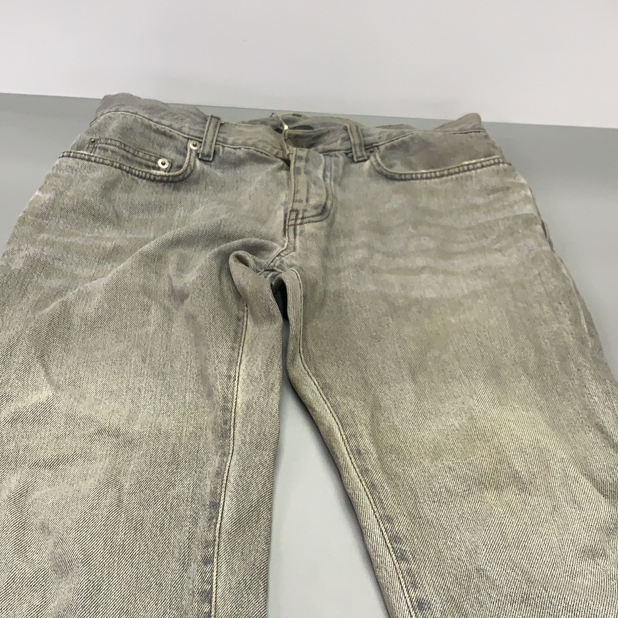 Saint Laurent Paris Saint Laurent Grey Denim Jeans Size 30 Size US 30 / EU 46 - 6 Thumbnail