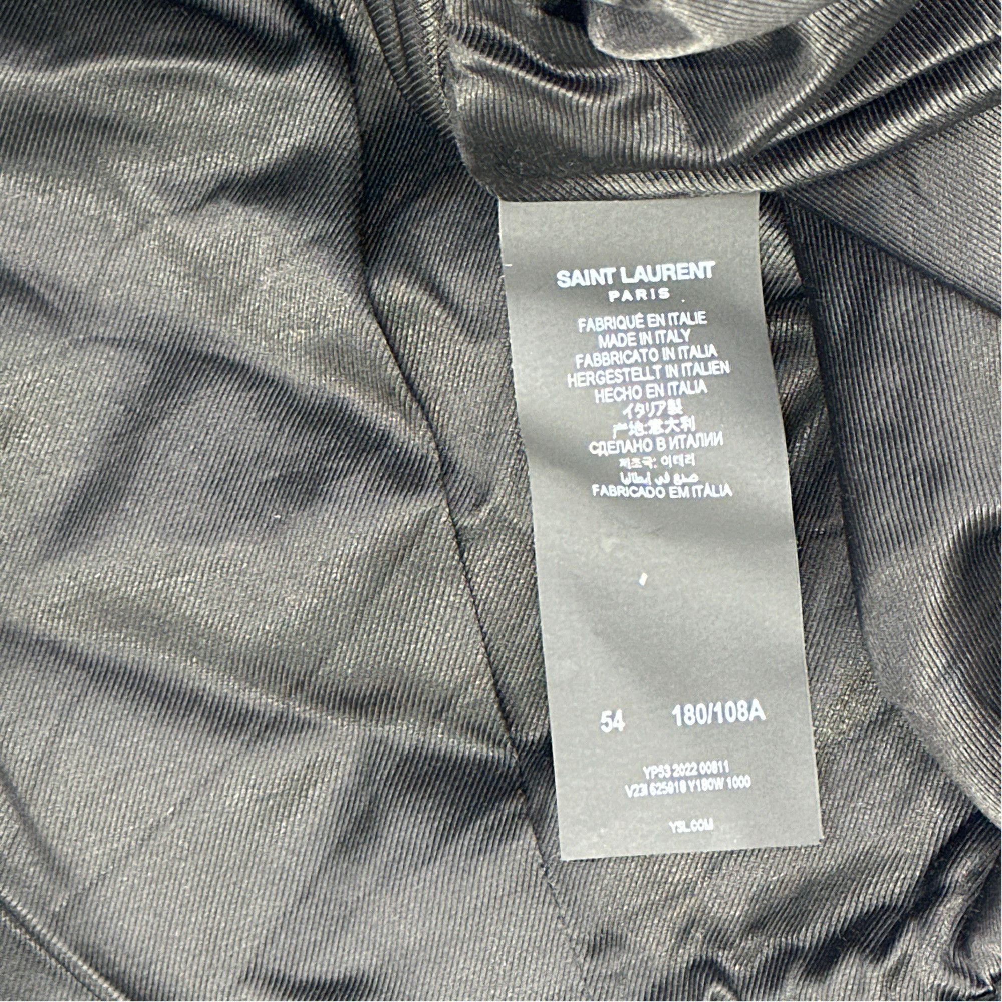 Saint Laurent Paris Saint Laurent Logo Wool Bomber Jacket Size L Size US L / EU 52-54 / 3 - 2 Thumbnail