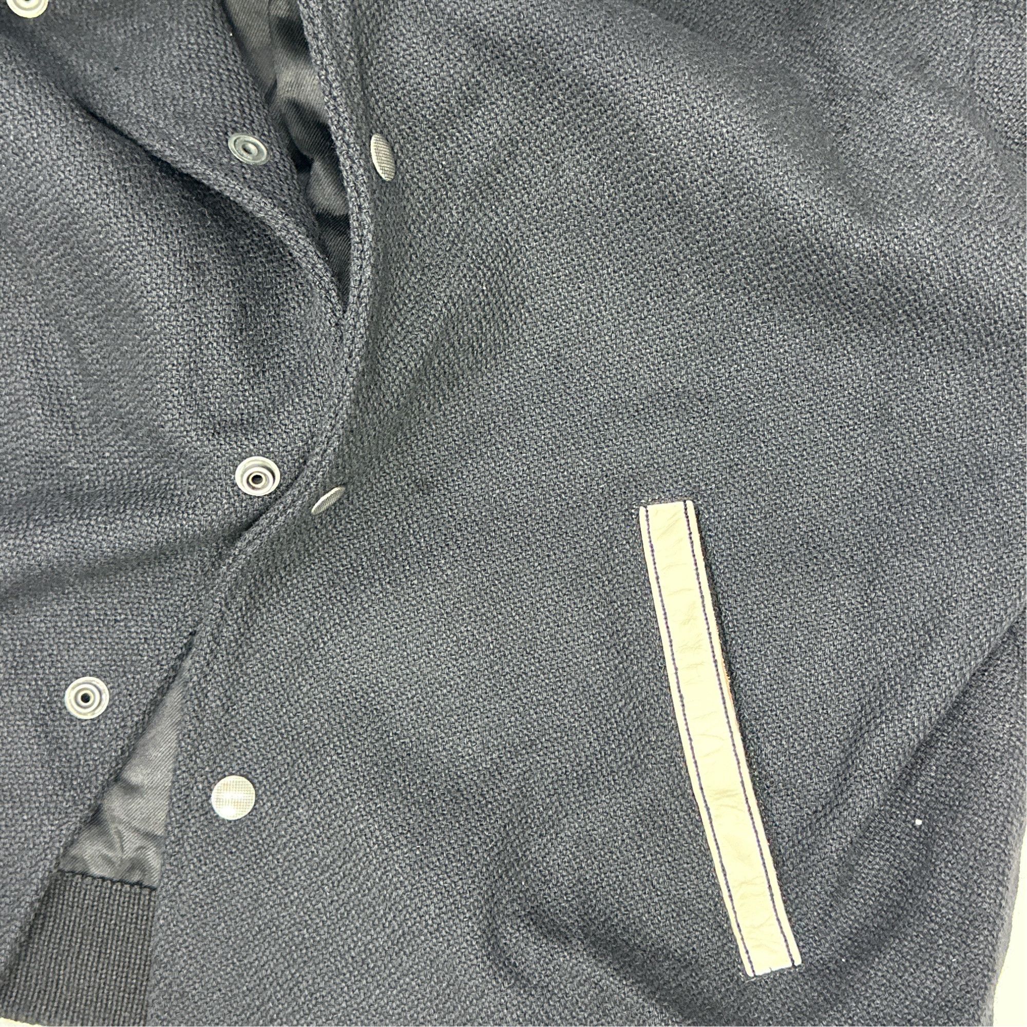 Saint Laurent Paris Saint Laurent Logo Wool Bomber Jacket Size L Size US L / EU 52-54 / 3 - 6 Thumbnail