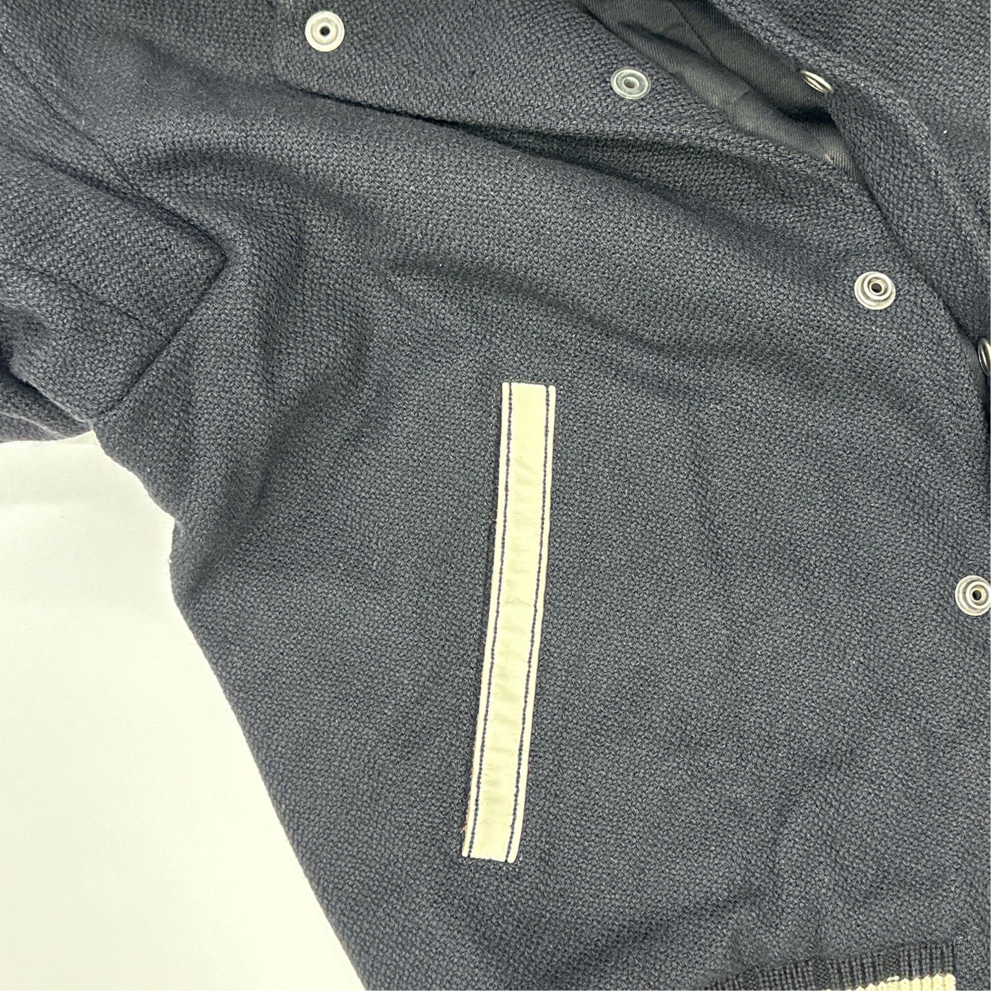 Saint Laurent Paris Saint Laurent Logo Wool Bomber Jacket Size L Size US L / EU 52-54 / 3 - 5 Thumbnail