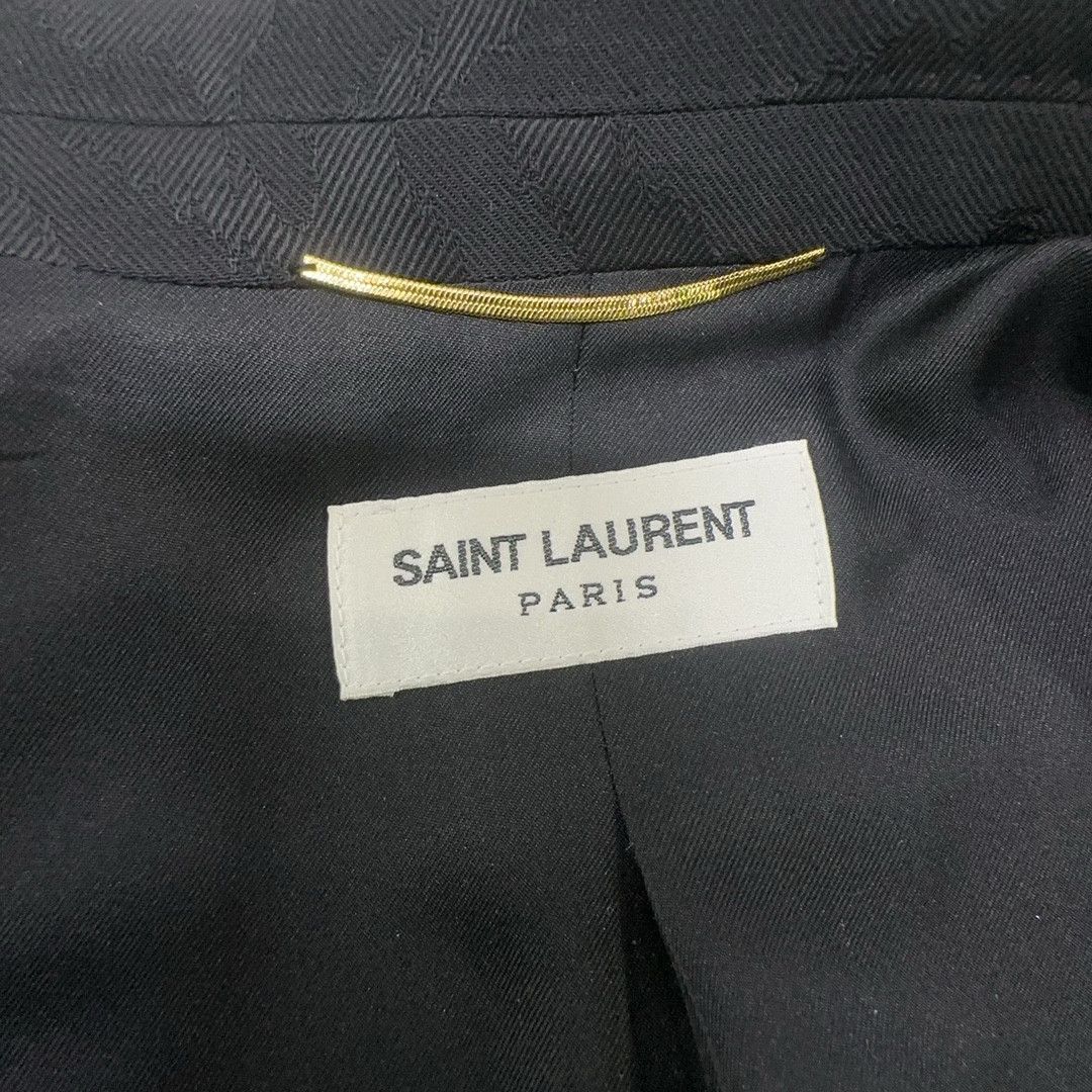 Saint Laurent Paris Saint Laurent Black Blazer Size 38 Size S / US 4 / IT 40 - 3 Thumbnail