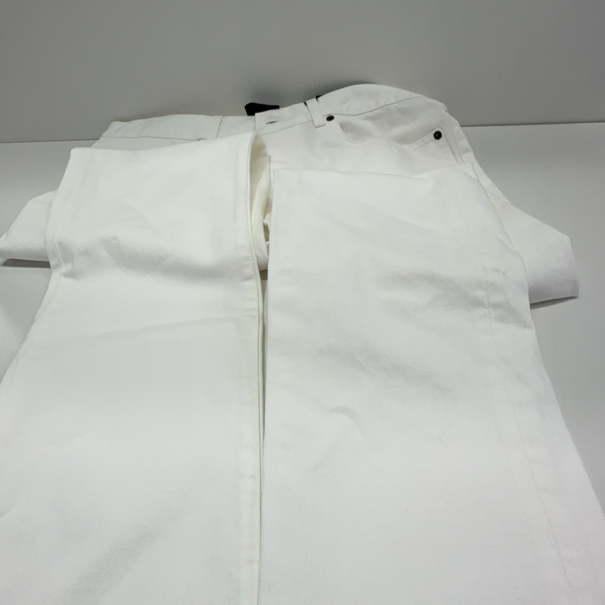 Saint Laurent Paris Saint Laurent White Denim Jeans Size 31 Size US 31 - 7 Thumbnail