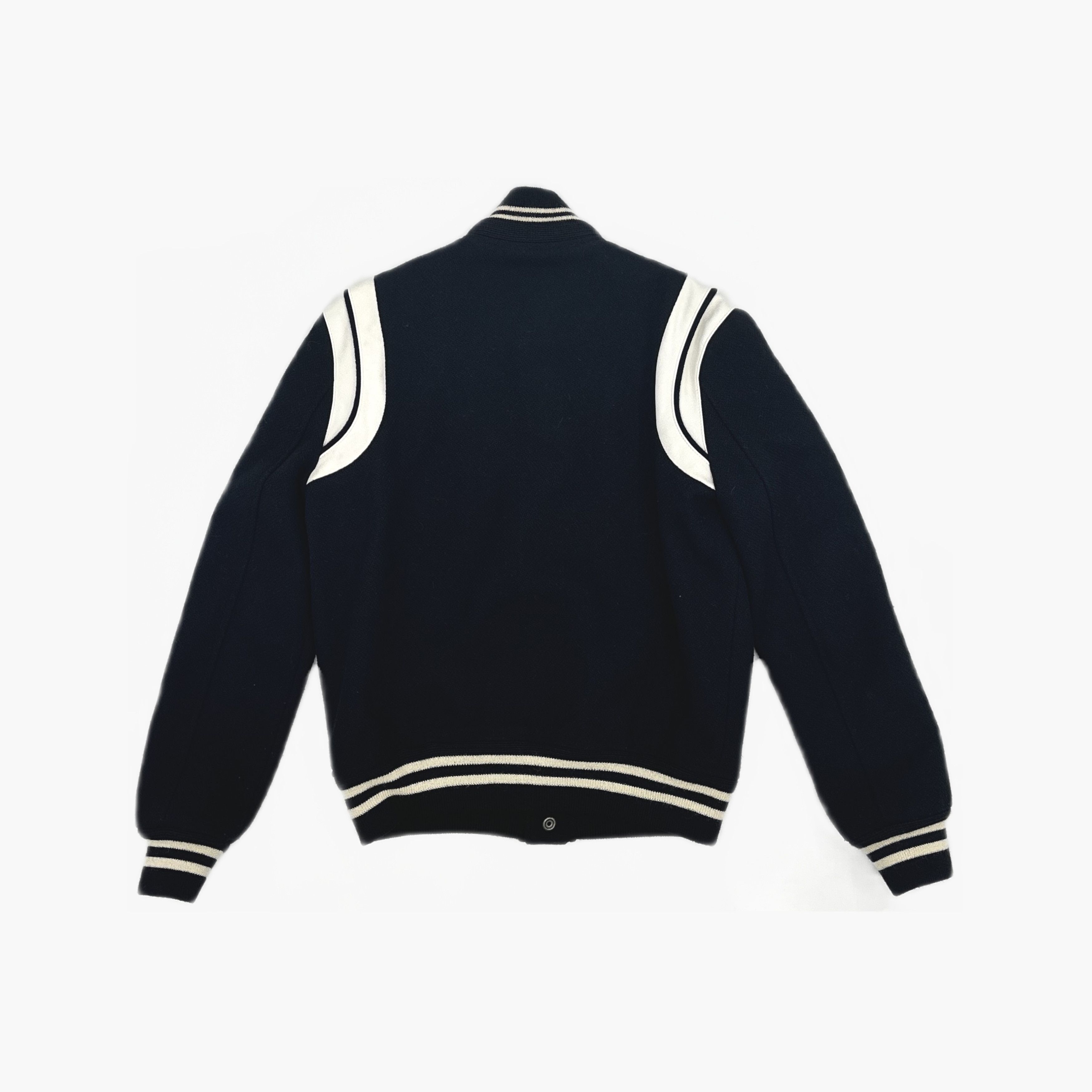Saint Laurent Paris Saint Laurent Contrast Trim Varsity Jacket Size S Size US S / EU 44-46 / 1 - 2 Thumbnail