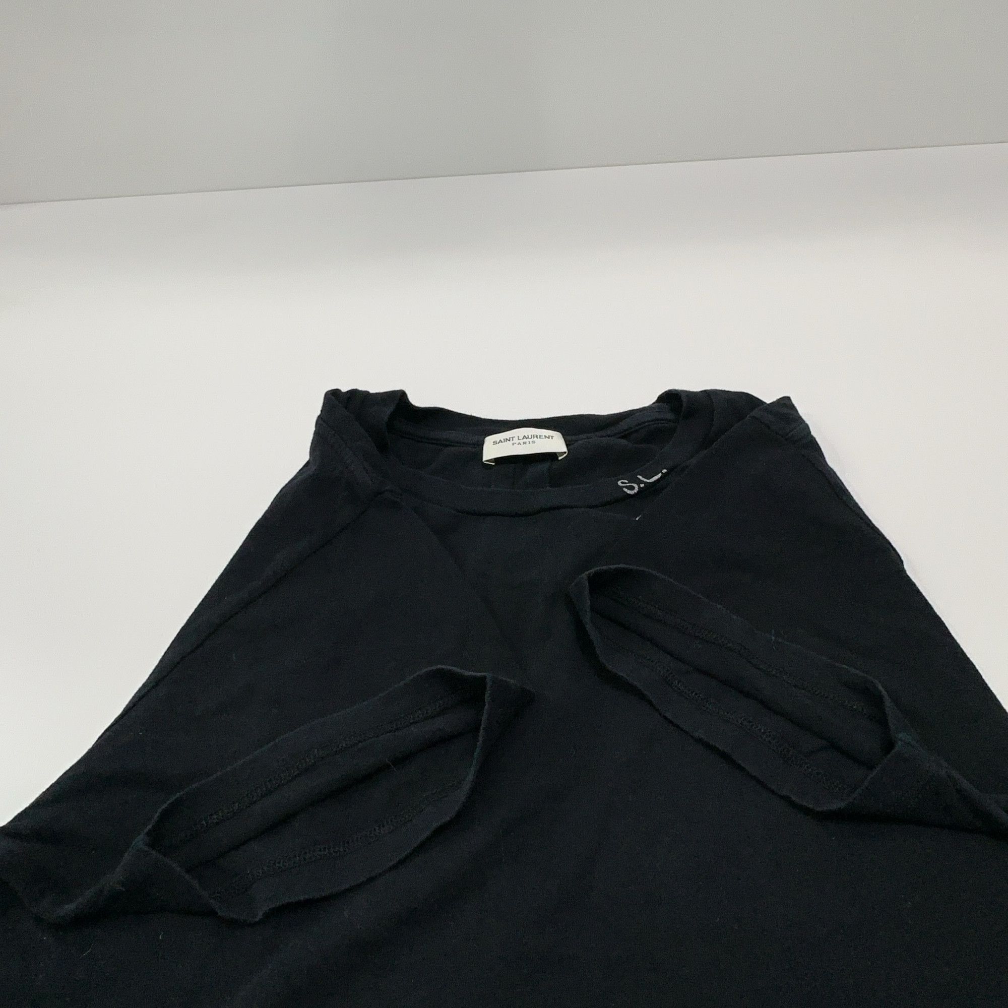 Saint Laurent Paris Saint Laurent S.L. Star Moon T-Shirt XS Size US XS / EU 42 / 0 - 11 Thumbnail