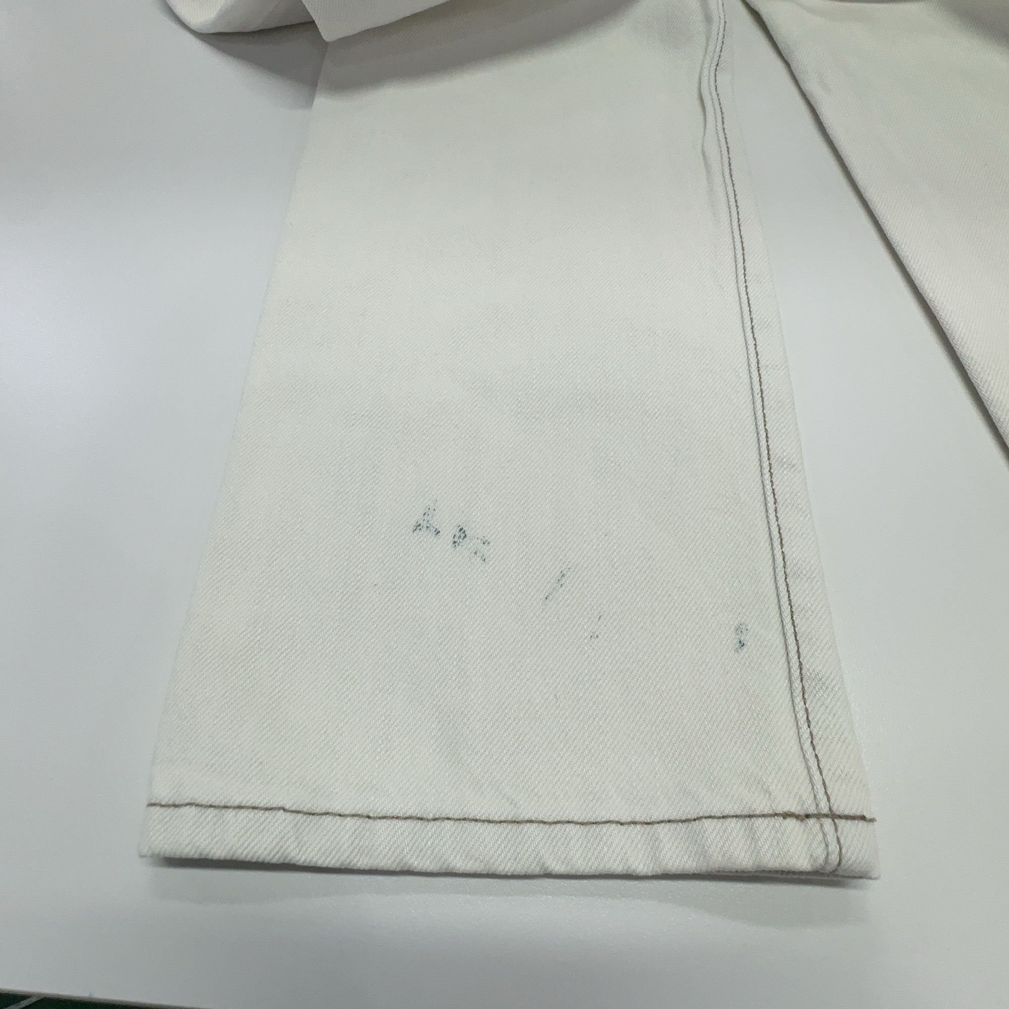 Saint Laurent Paris Saint Laurent Off-White Jeans Size 30 Size US 30 / EU 46 - 6 Thumbnail