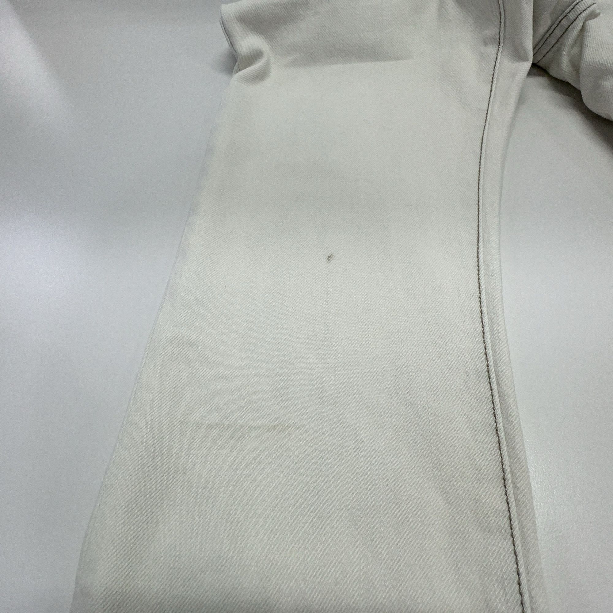 Saint Laurent Paris Saint Laurent Off-White Jeans Size 30 Size US 30 / EU 46 - 7 Thumbnail