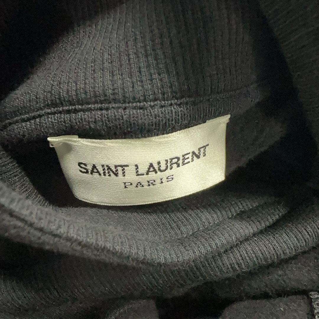 Saint Laurent Paris Saint Laurent Half-Zip Pullover Sweatshirt M Size M / US 6-8 / IT 42-44 - 4 Thumbnail